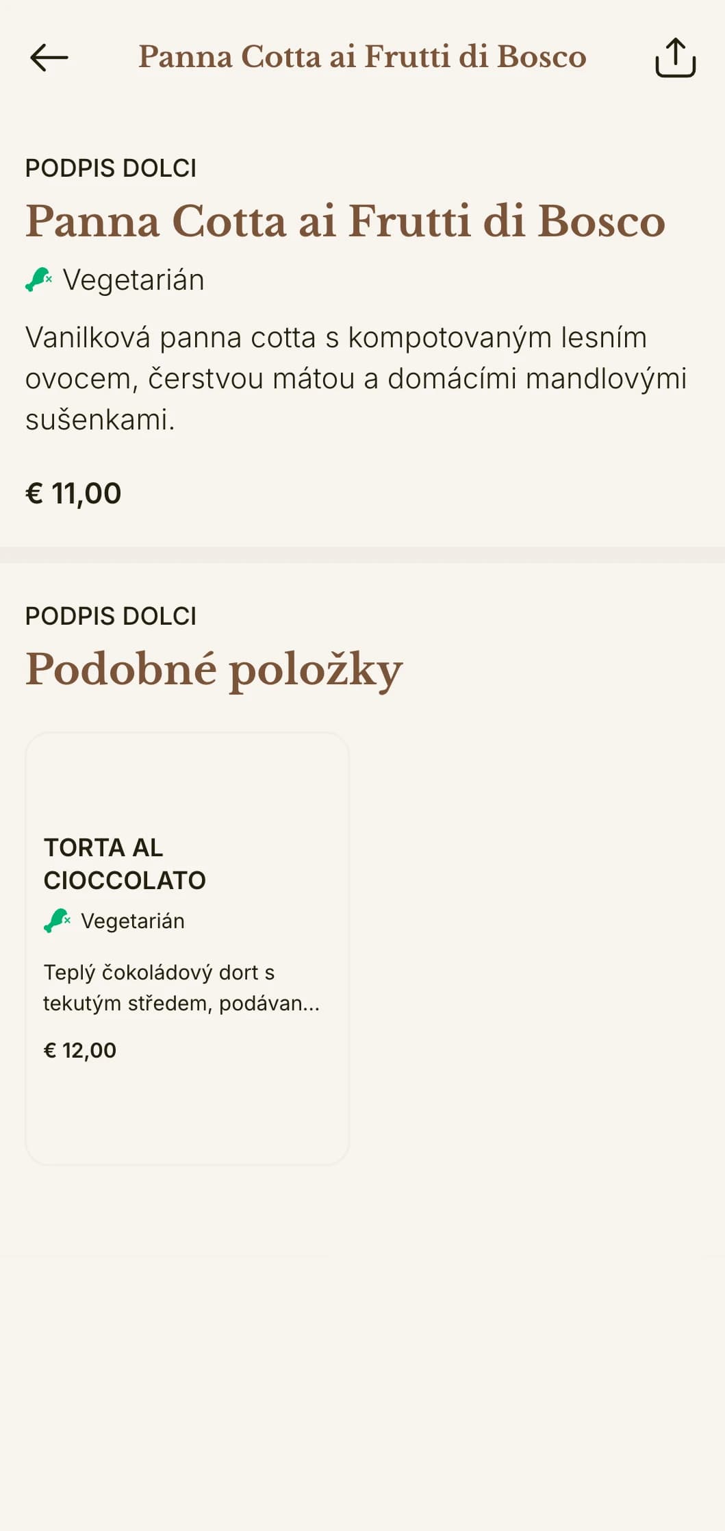 Rafinované menu italské pizzerie s elegantními detaily a teplou sofistikovanou paletou.