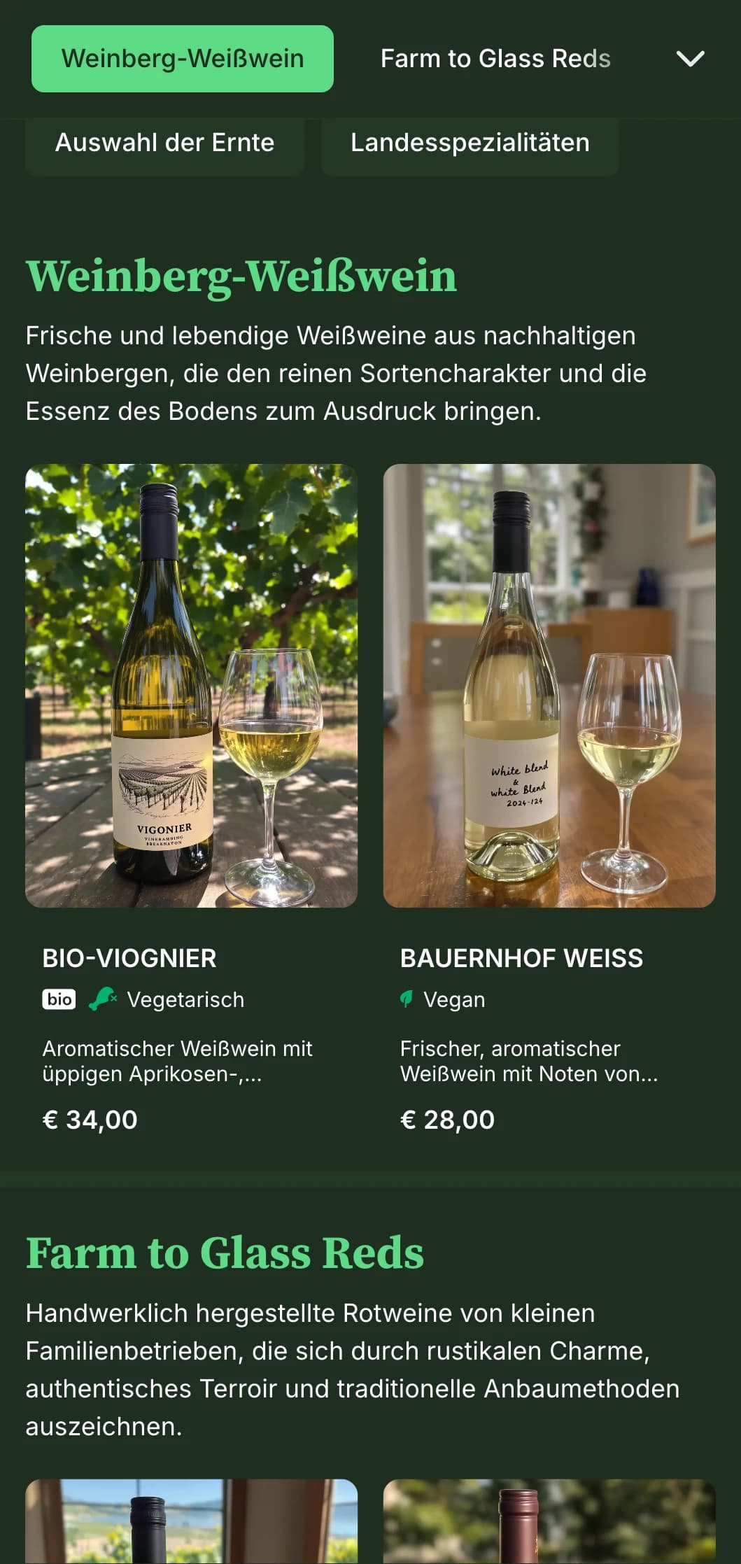 Warme, rustikale Weinkartenvorlage mit natürlichen Materialien und erdiger Ästhetik, perfekt für Weingüter auf dem Land und Restaurants auf dem Bauernhof.