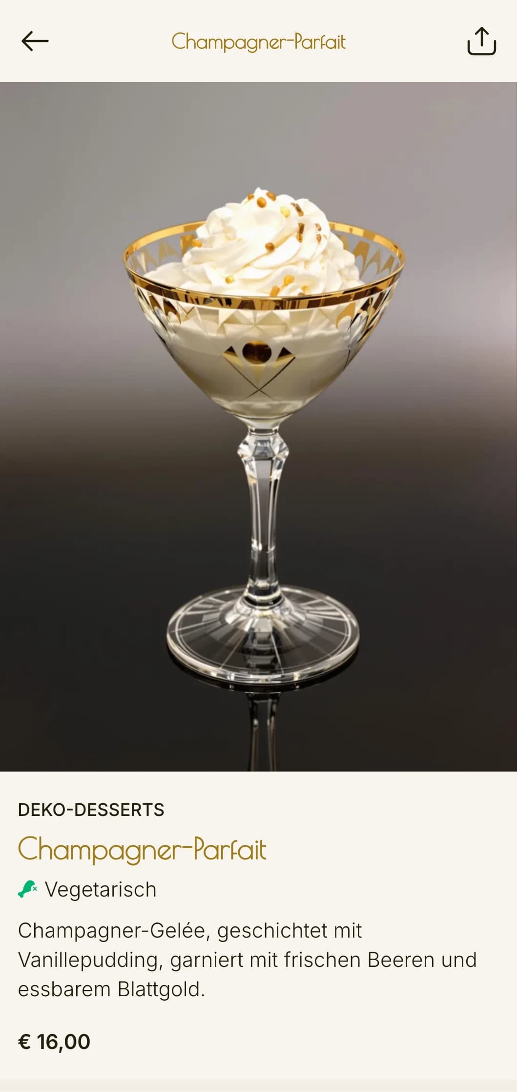 Glamouröse Brunch-Vorlage im Stil der 1920er Jahre mit geometrischen Mustern, perfekt für gehobene Einrichtungen mit Vintage-Thema.