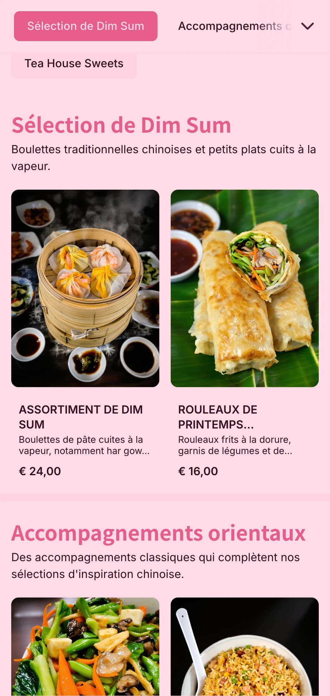 Traiteur traditionnel de dim sum d'inspiration chinoise proposant des petits plats cuits à la vapeur, des dumplings et une présentation authentique pour les événements culturels et les célébrations.