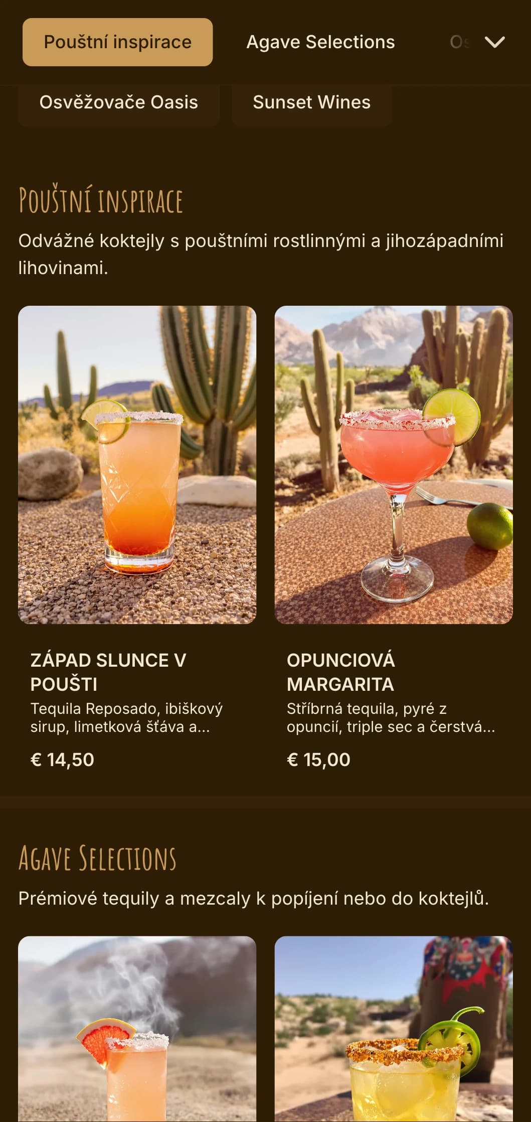 Teplé oranžové a hnědé tóny inspirované pouštní krajinou pro bohémské obývací pokoje.
