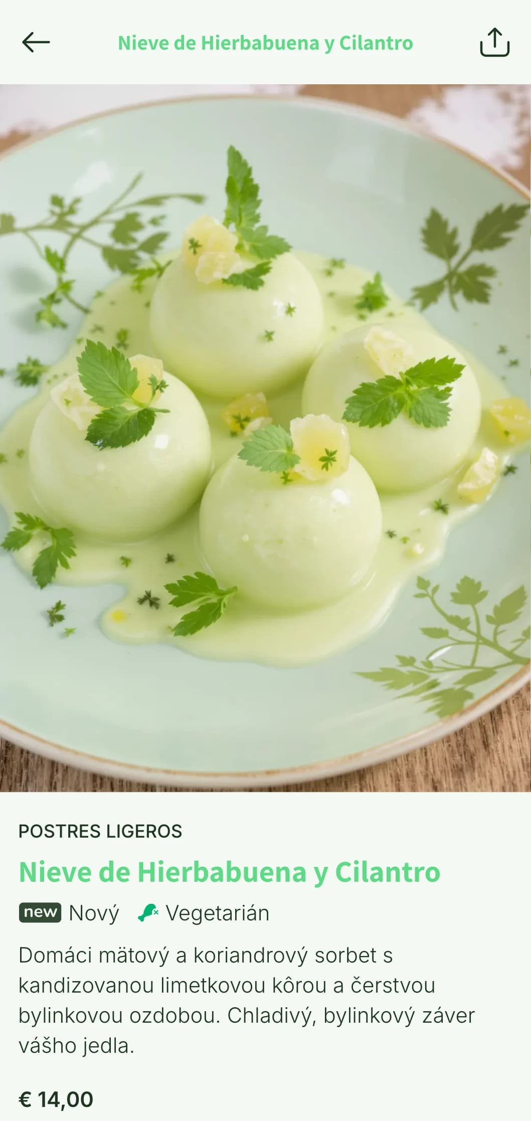 Ľahké a živé moderné mexické menu s jasnými bylinkovými akcentmi, modernými prezentáciami a jedlami zameranými na čerstvé ingrediencie.