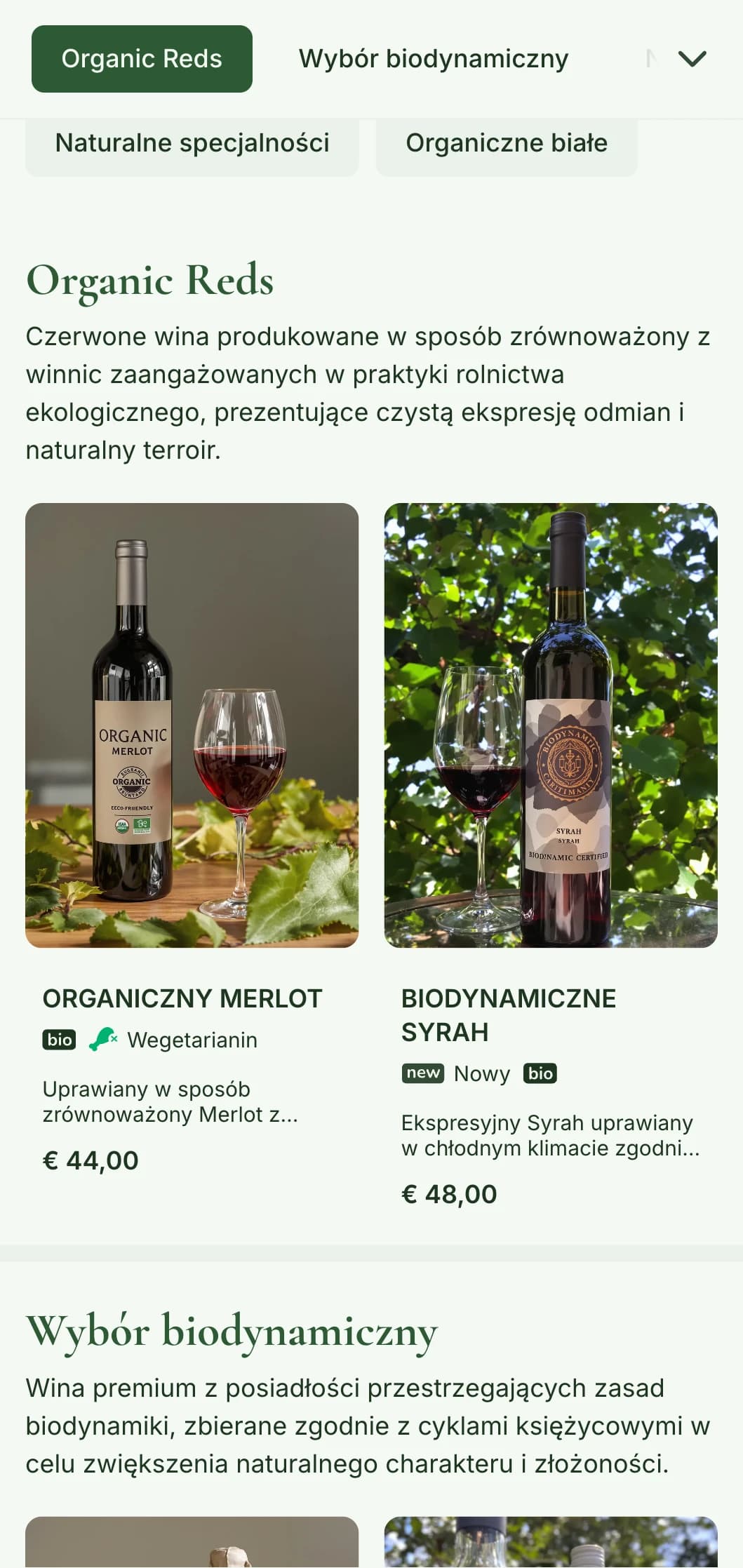 Inspirowany naturą szablon karty win z ziemistymi odcieniami i elementami botanicznymi, idealny do wyboru win organicznych i restauracji typu farm-to-table.