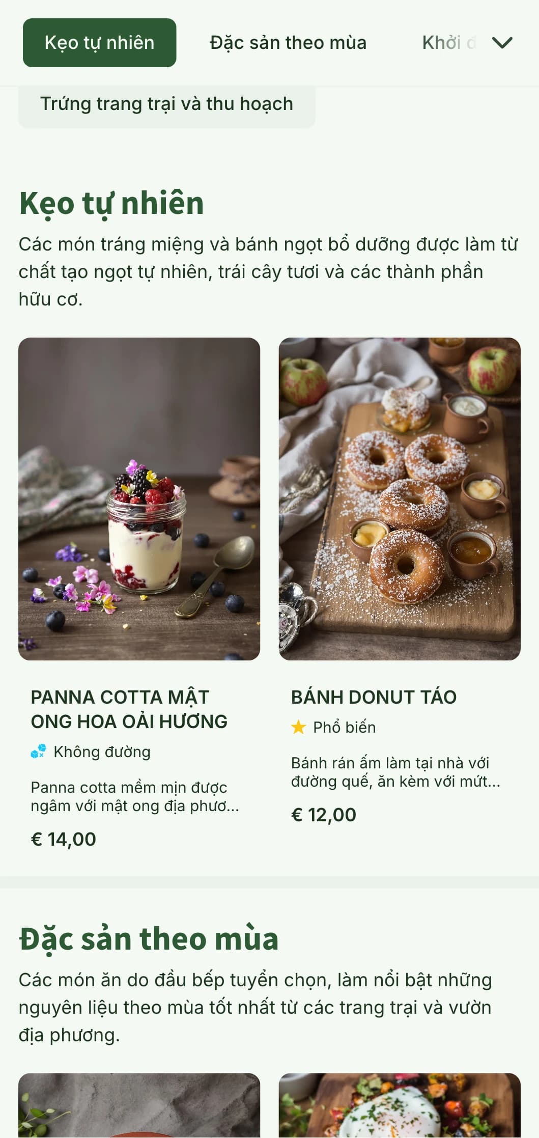 Mẫu bữa sáng muộn lấy cảm hứng từ thiên nhiên với các yếu tố thực vật và tông màu đất, hoàn hảo cho các cơ sở kinh doanh theo mô hình từ nông trại đến bàn ăn.