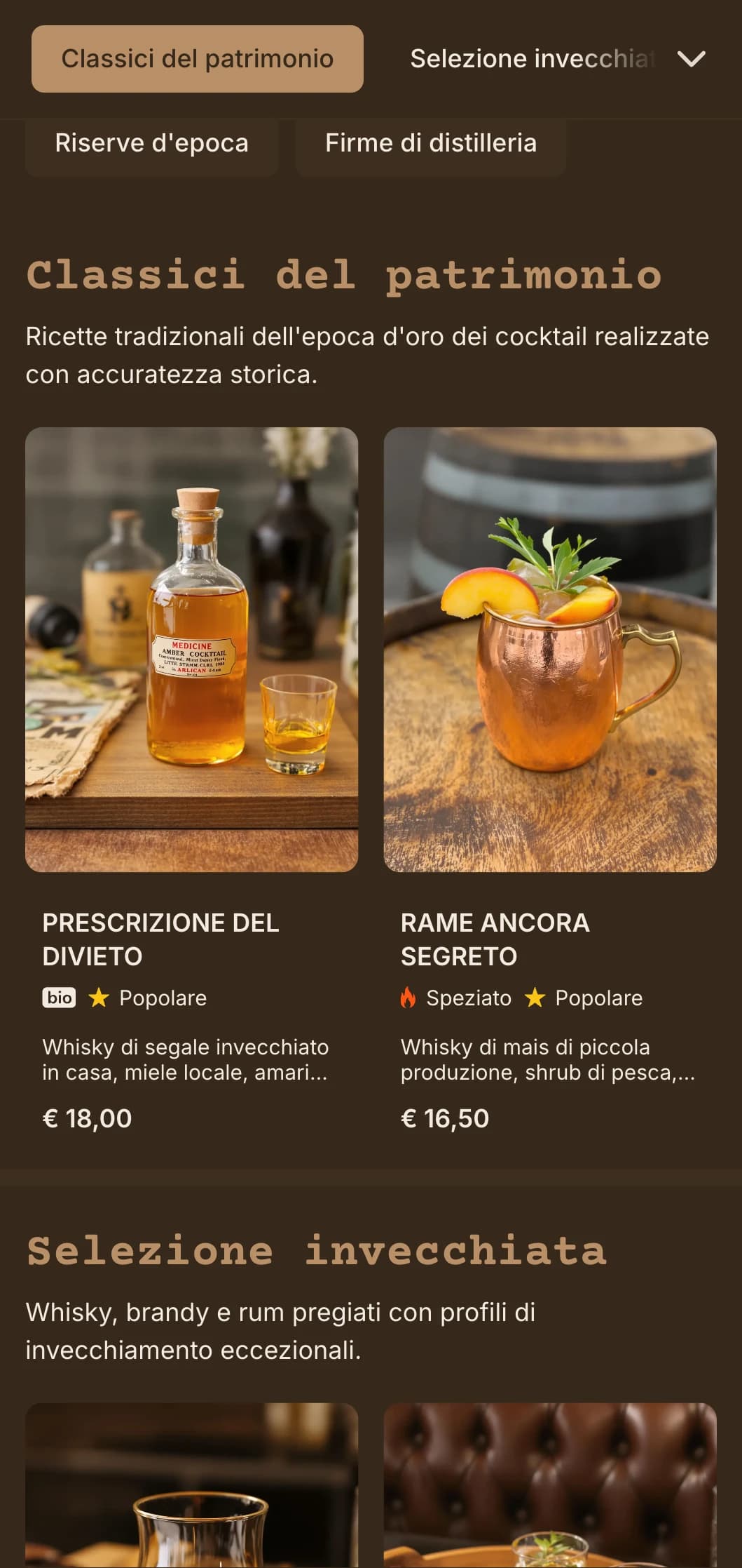Design intramontabile in marrone e crema con elementi da distilleria vintage per i locali di distilleria artigianale.