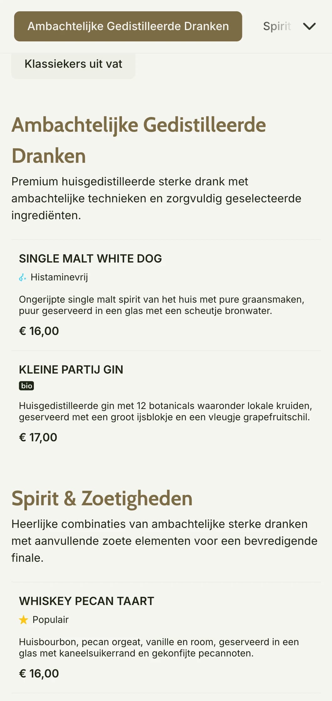 Een rustiek, ambachtelijk ontwerp voor ambachtelijke distilleerderijen en bars die zich richten op gedistilleerde dranken, met warme aardetinten en getextureerde elementen.