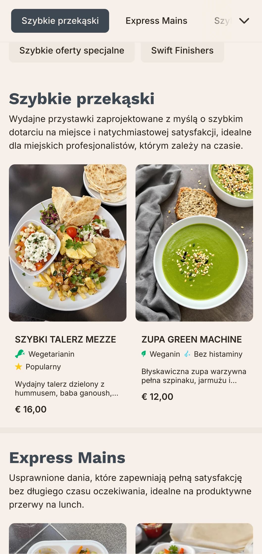 Efektywny, inspirowany miastem projekt menu lunchowego z odważną typografią i przejrzystą organizacją, idealny dla ruchliwych miejskich restauracji obsługujących pracujących profesjonalistów z ograniczoną porą lunchu.