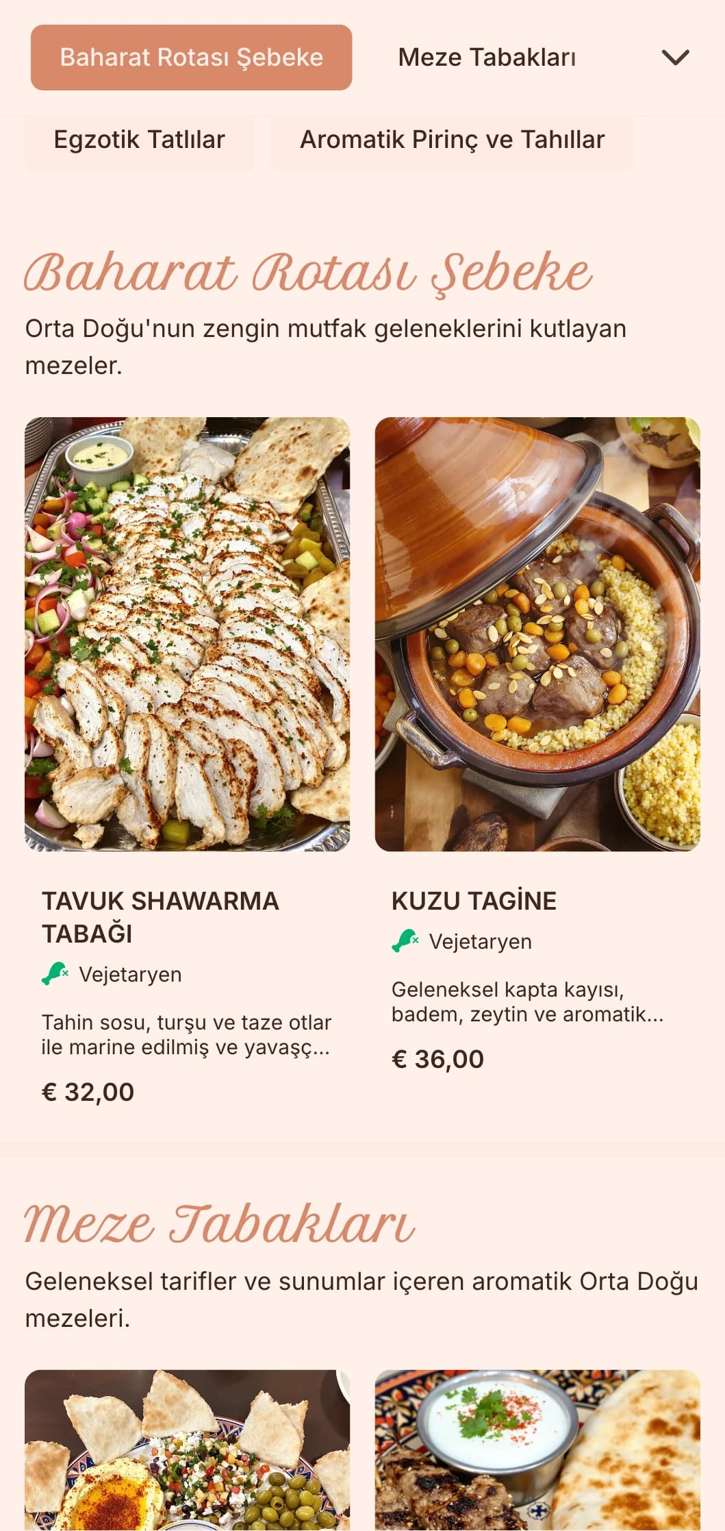 Kültürel etkinlikler ve özel günler için canlı baharatlar, geleneksel tarifler ve otantik sunumlarla zengin, aromatik Orta Doğu catering hizmeti.