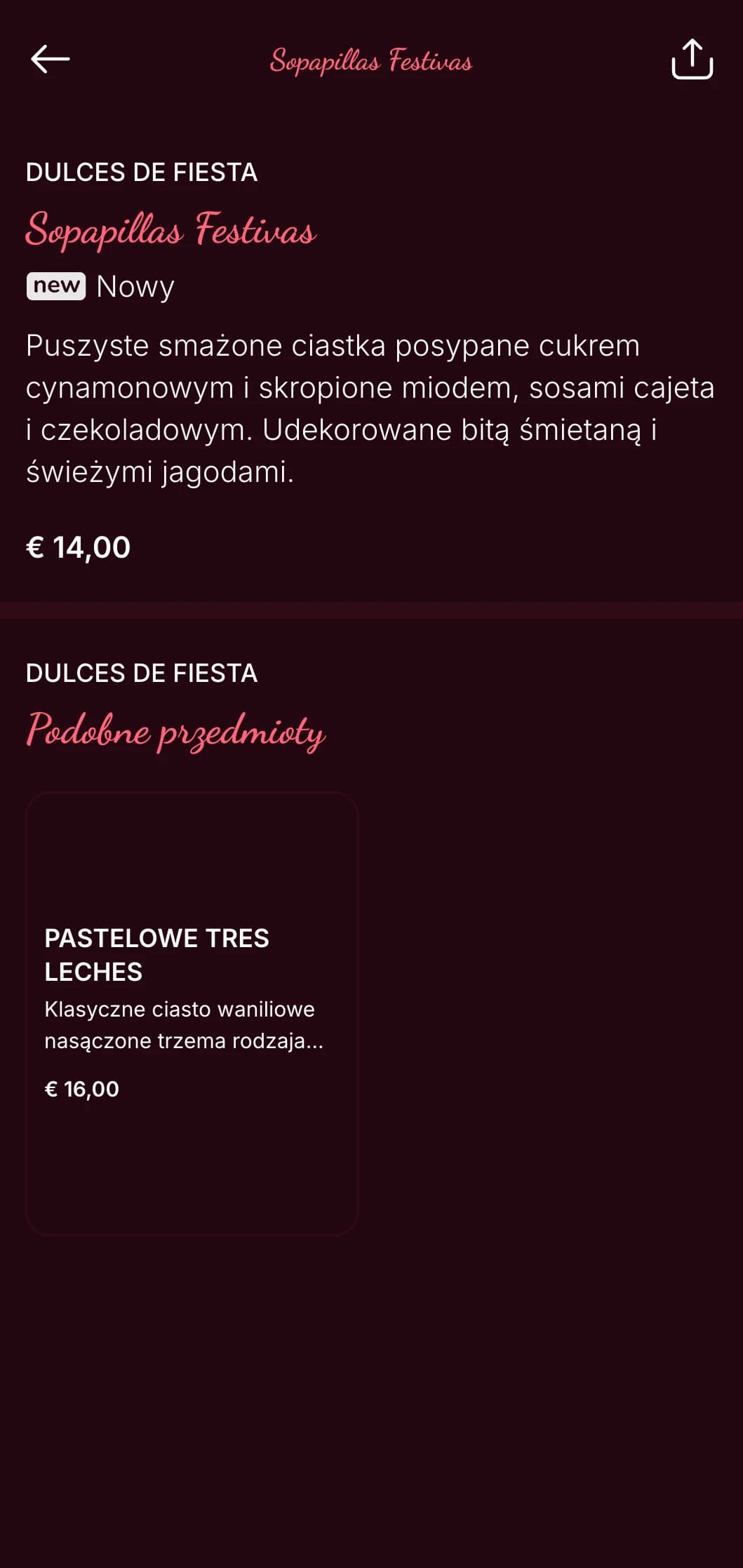 Odświętne i uroczyste meksykańskie menu idealne na Cinco de Mayo z jasnymi różowymi i czerwonymi akcentami, imprezową atmosferą i specjalnymi świątecznymi ofertami.