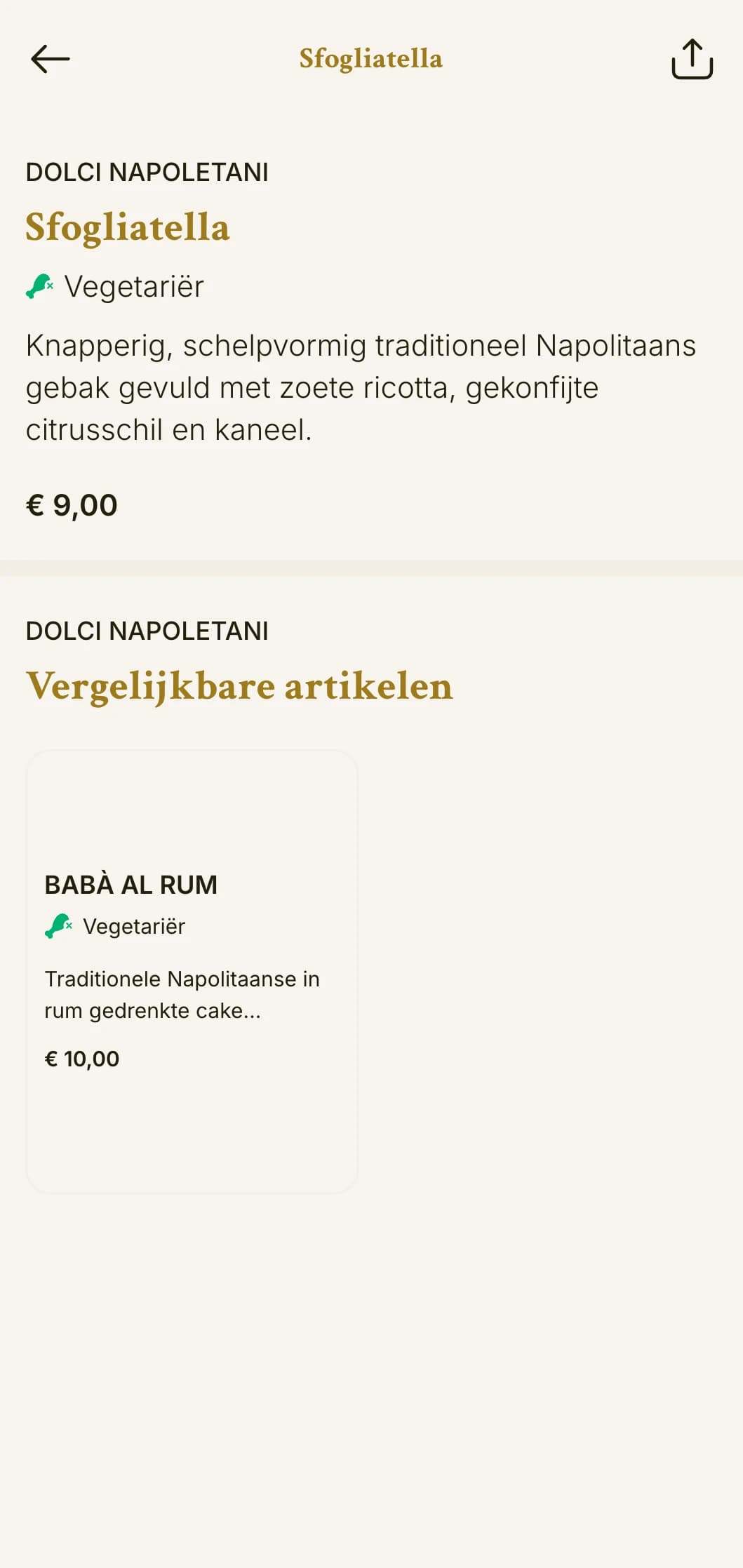 Traditioneel Napolitaans pizzamenu met klassieke Italiaanse stijl en warme kleuren.