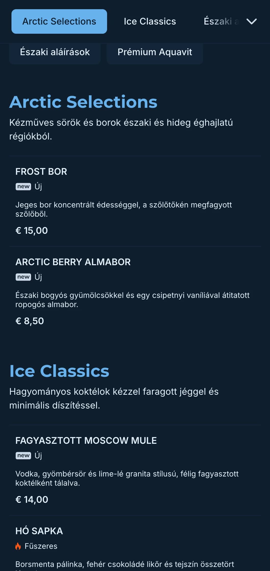Letisztult, skandináv ihletésű design hűvös kék tónusokkal a modern létesítmények számára.