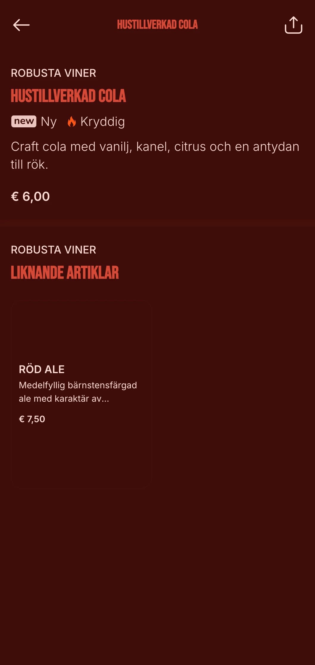 Djärv röd design med flamelement för grillrestauranger med hantverksöl och whisky.