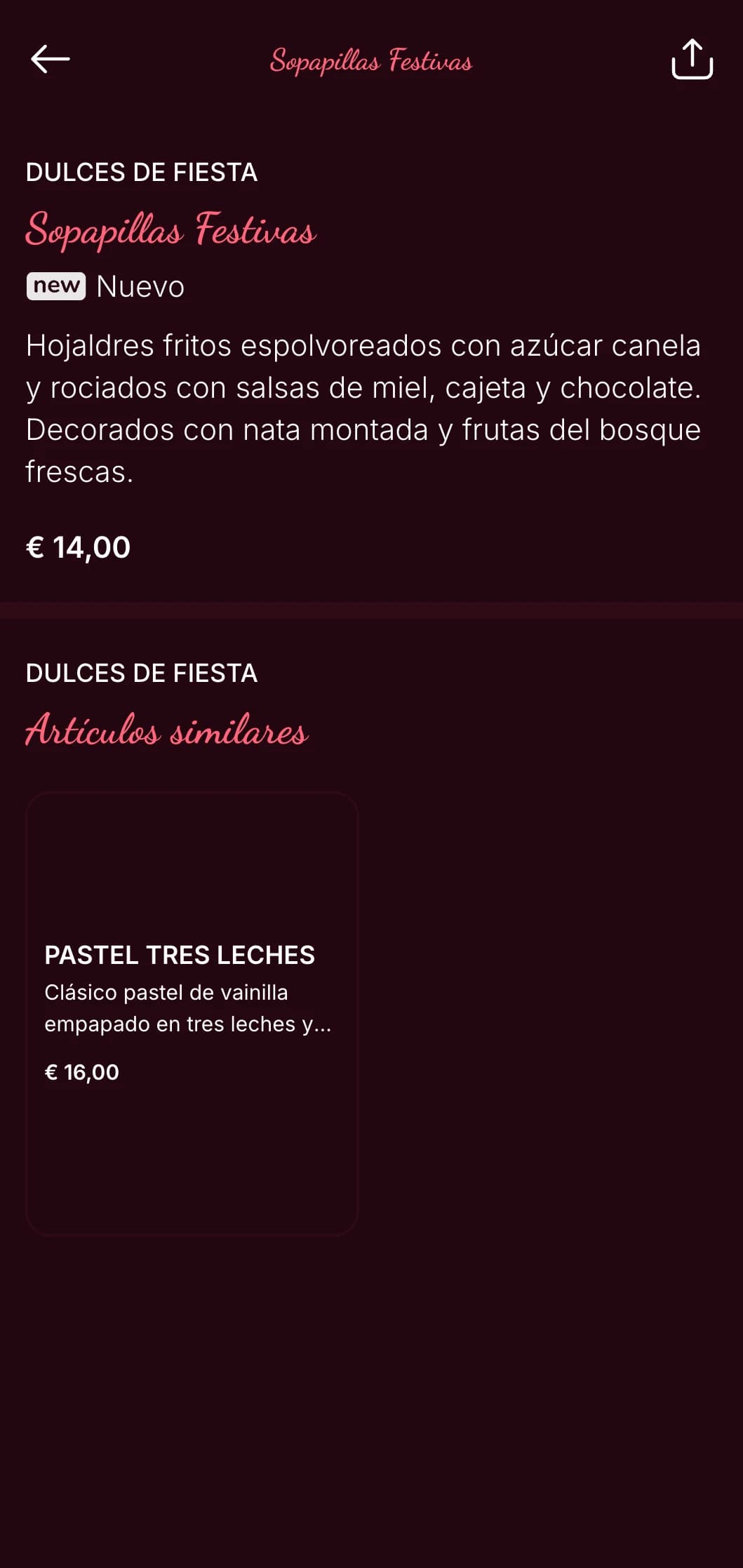 Menú mexicano festivo y festivo perfecto para el Cinco de Mayo, con detalles en rosa y rojo brillante, ambiente de fiesta y ofertas especiales para las fiestas.