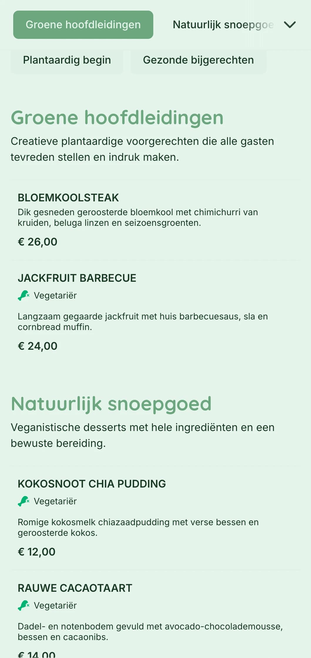 Verse catering op basis van planten met de nadruk op kleurrijke presentatie, innovatieve veganistische gerechten en duurzame elementen voor gezondheidsbewuste evenementen.