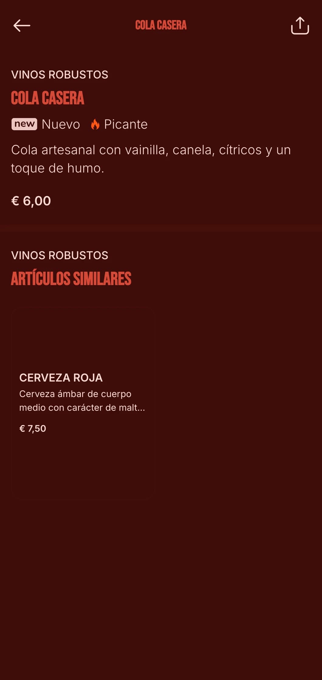 Diseño rojo atrevido con elementos de llama para restaurantes de barbacoa con cerveza artesanal y whisky.