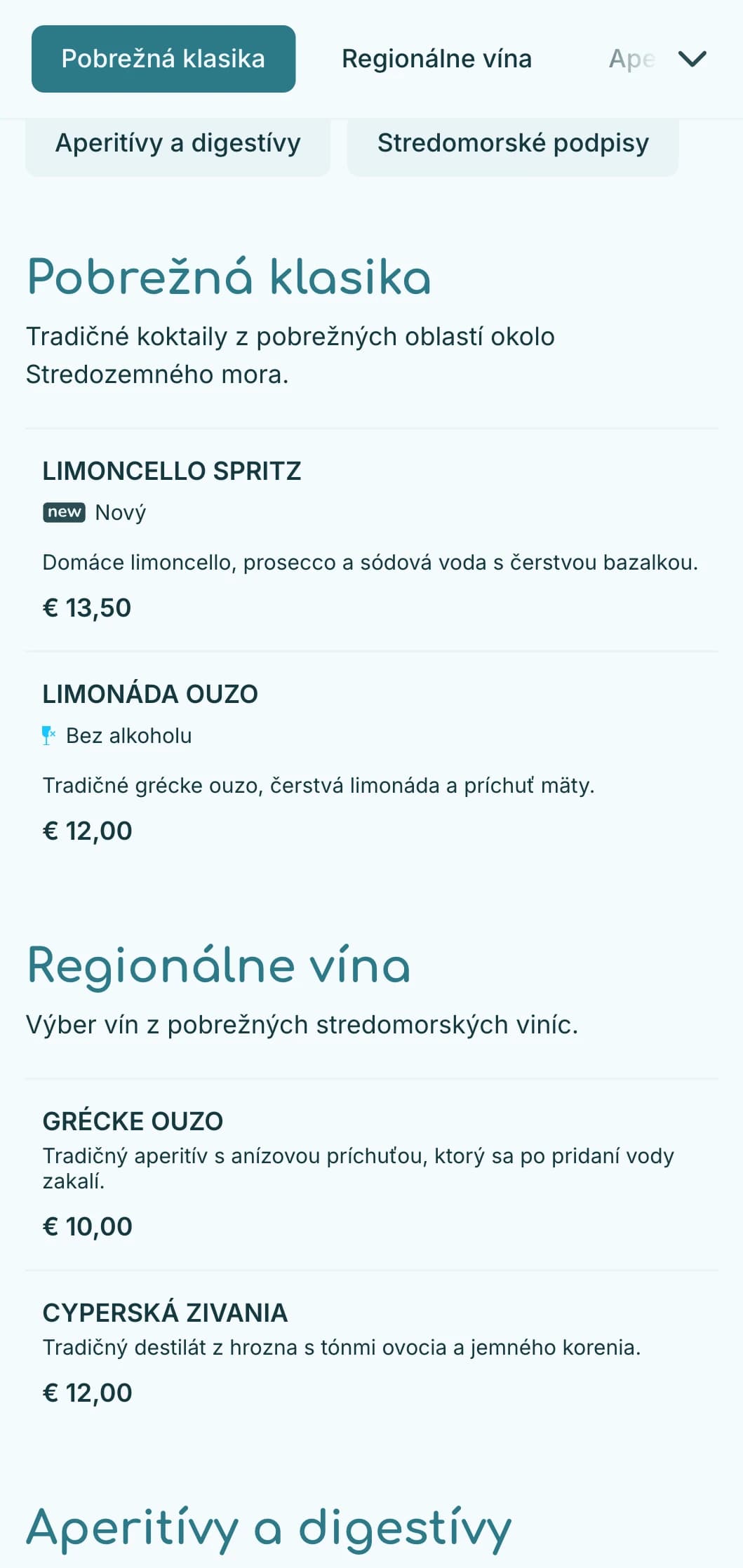 Osviežujúca modrá paleta inšpirovaná stredomorskými vodami pre prímorské miesta.