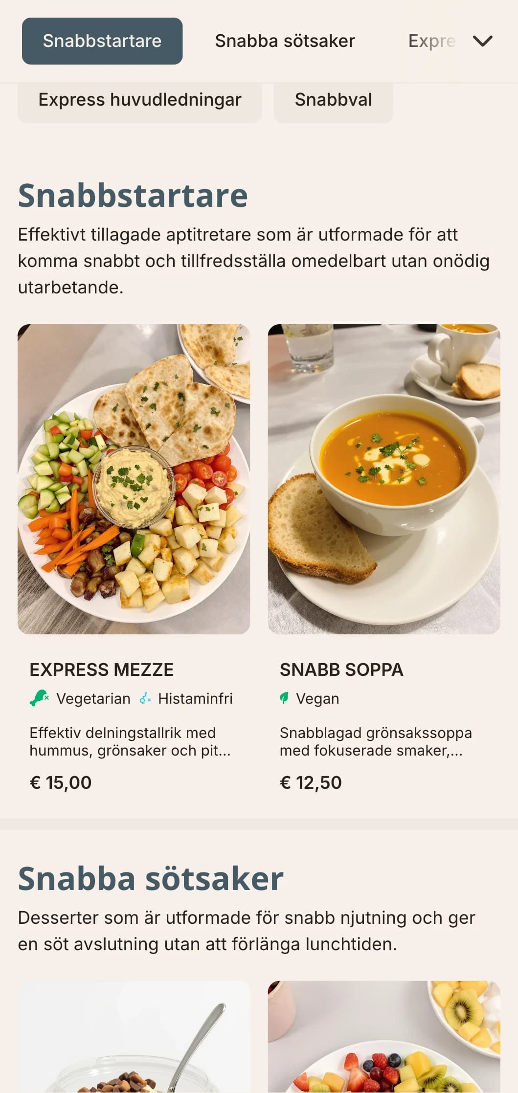 Effektiv och enkel design av lunchmenyer med fokus på tydlighet och snabbt beslutsfattande, perfekt för lunchställen och snabbmatställen med mycket folk.