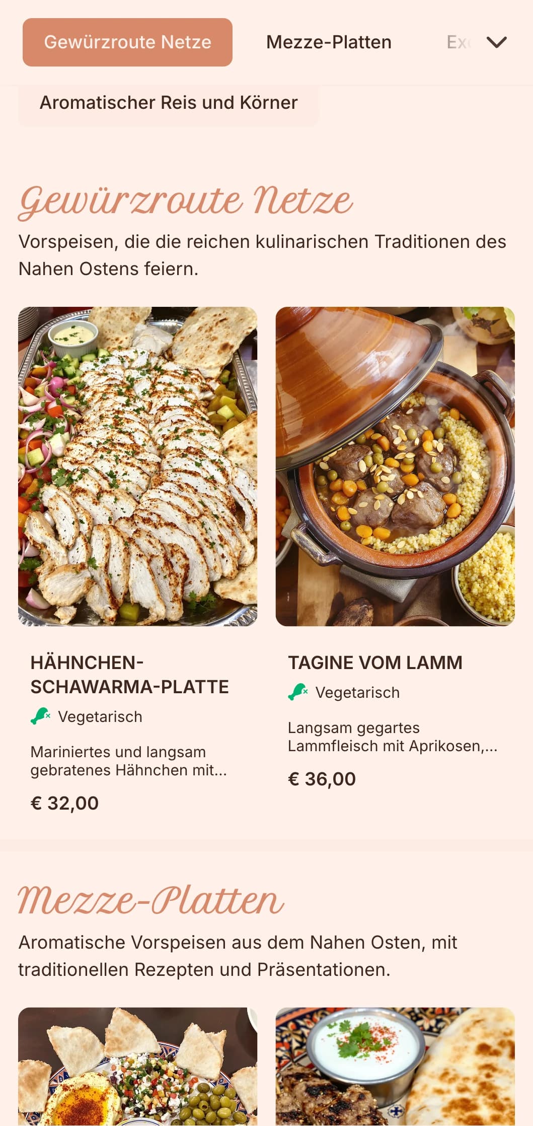 Reichhaltiges, aromatisches Catering aus dem Nahen Osten mit kräftigen Gewürzen, traditionellen Rezepten und authentischer Präsentation für kulturelle Veranstaltungen und besondere Anlässe.