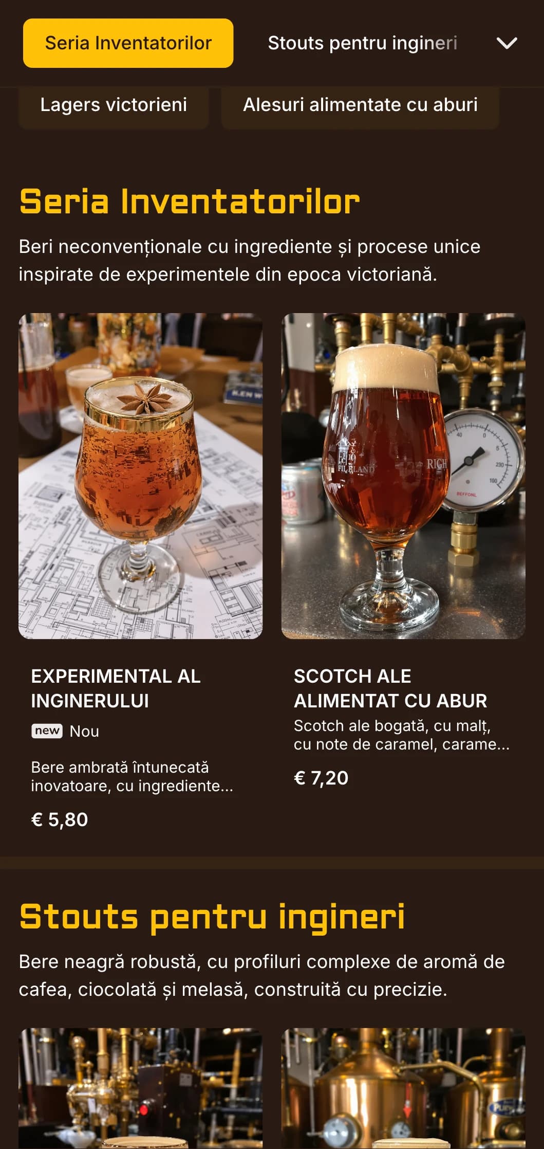 Fuziune victoriană-industrială cu accente de alamă și estetică mecanică, perfectă pentru brewpub-uri tematice cu caracter.