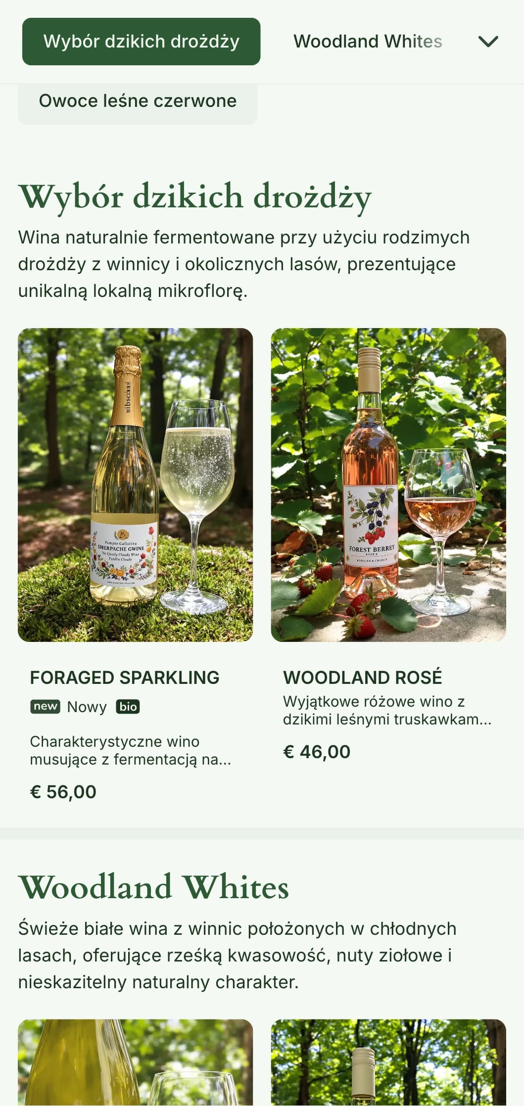 Ziemisty szablon karty win z leśnymi odcieniami i naturalnymi teksturami, idealny do wyboru win organicznych i lokali gastronomicznych inspirowanych naturą.