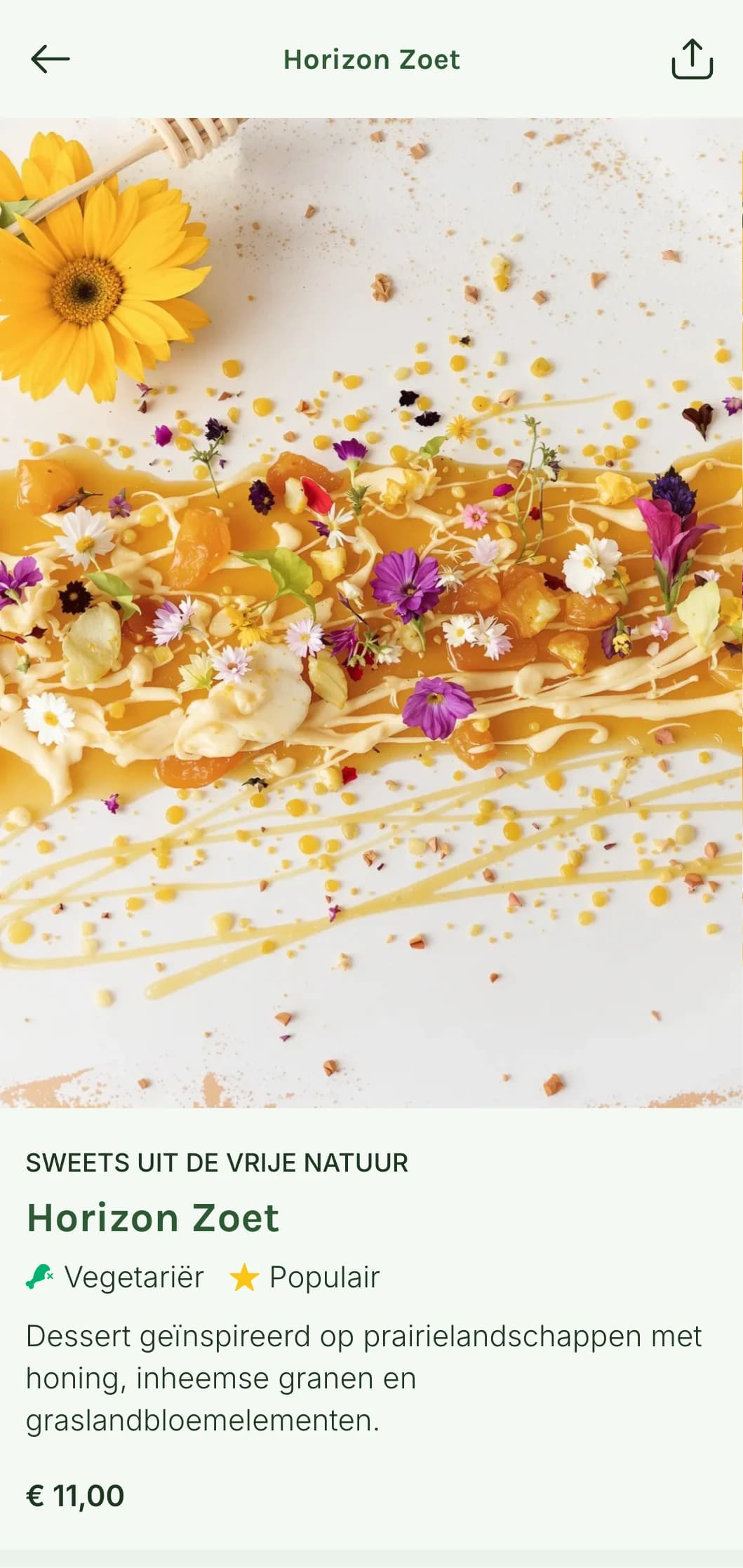 Expansief, prairie-geïnspireerd lunchmenu-ontwerp met horizontale elementen en natuurlijke openheid, ideaal voor restaurants met open uitzicht en regionale gerechten.