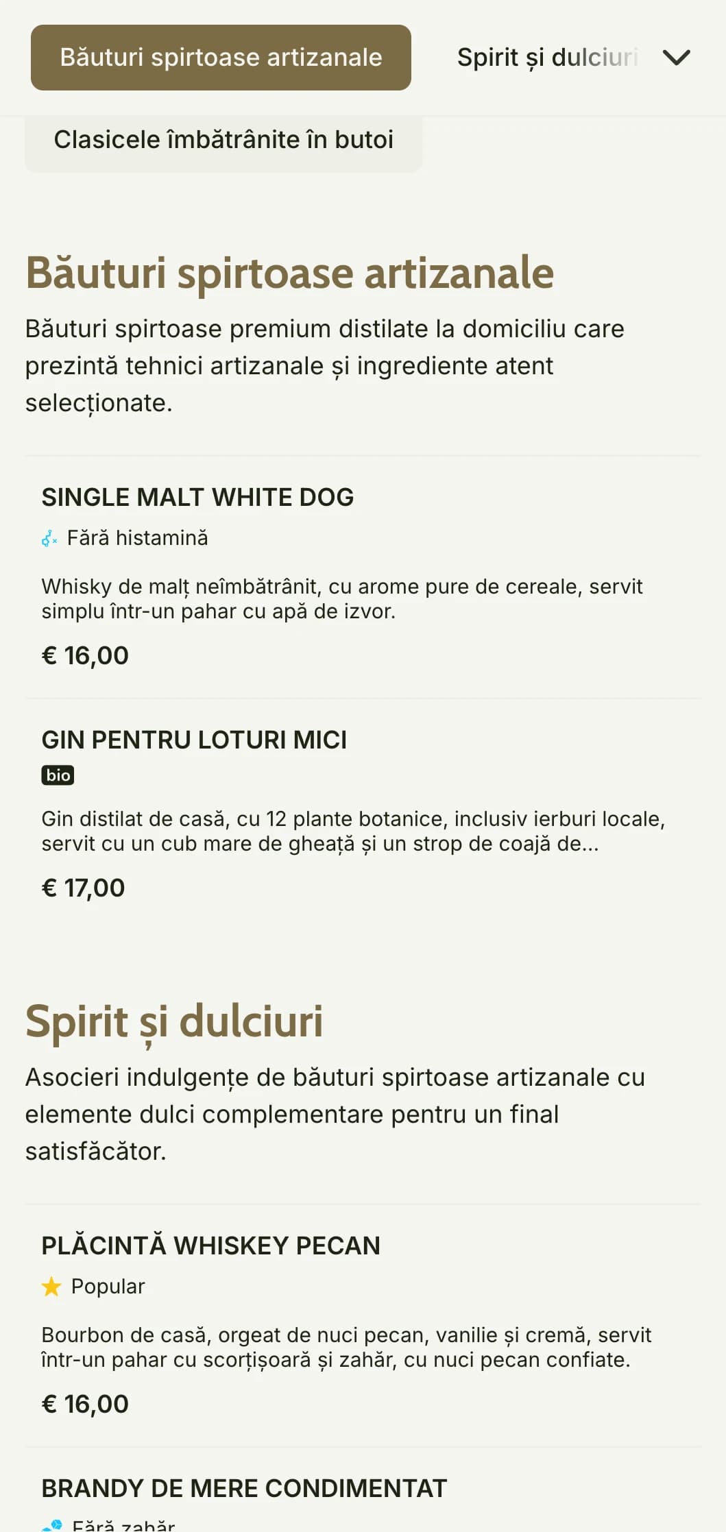 Un design rustic, artizanal pentru distilerii artizanale și baruri axate pe băuturi spirtoase, cu tonuri calde de pământ și elemente texturate.