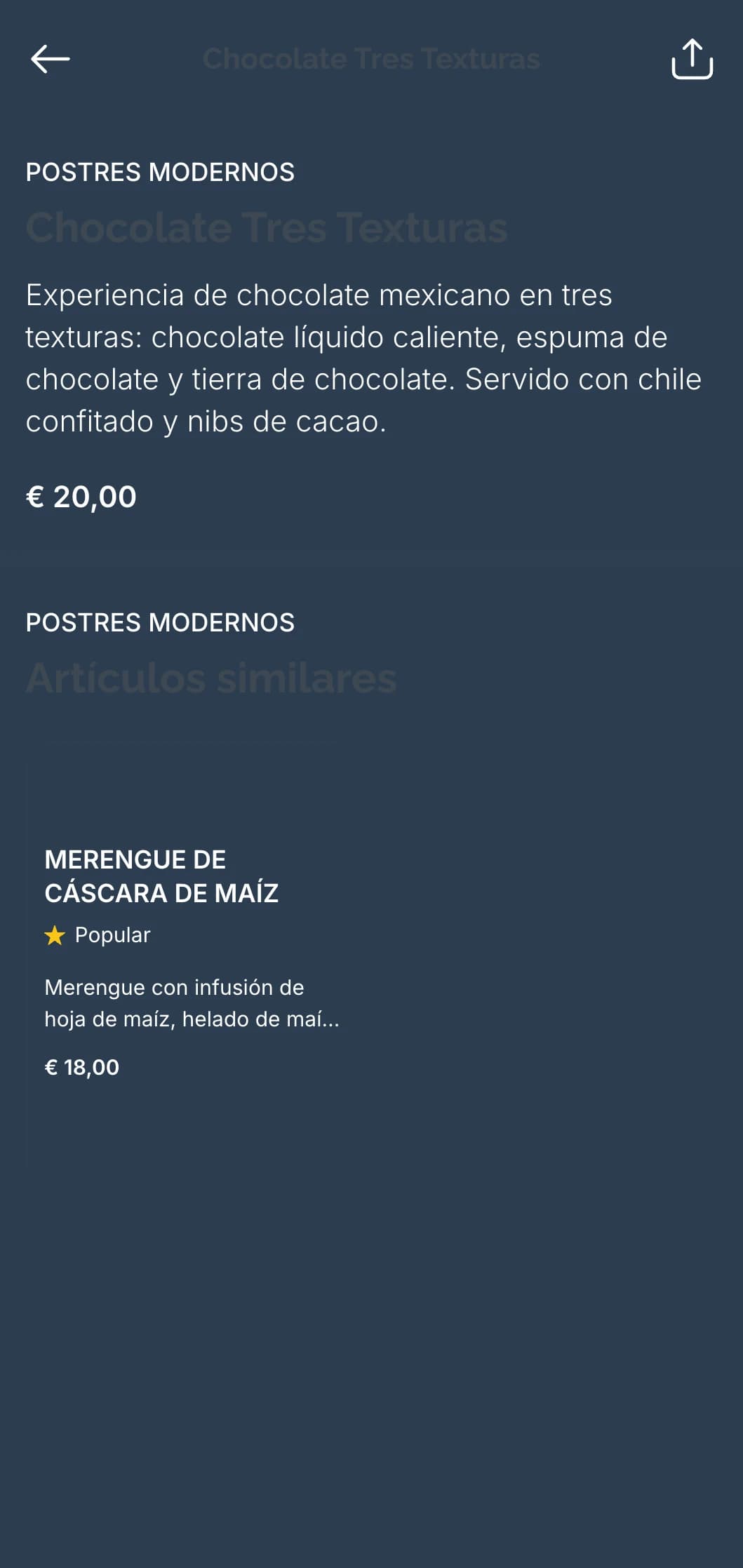 Menú de comida mexicana contemporánea con líneas limpias, estética minimalista y cocina de fusión presentada en un formato elegante y sobrio.