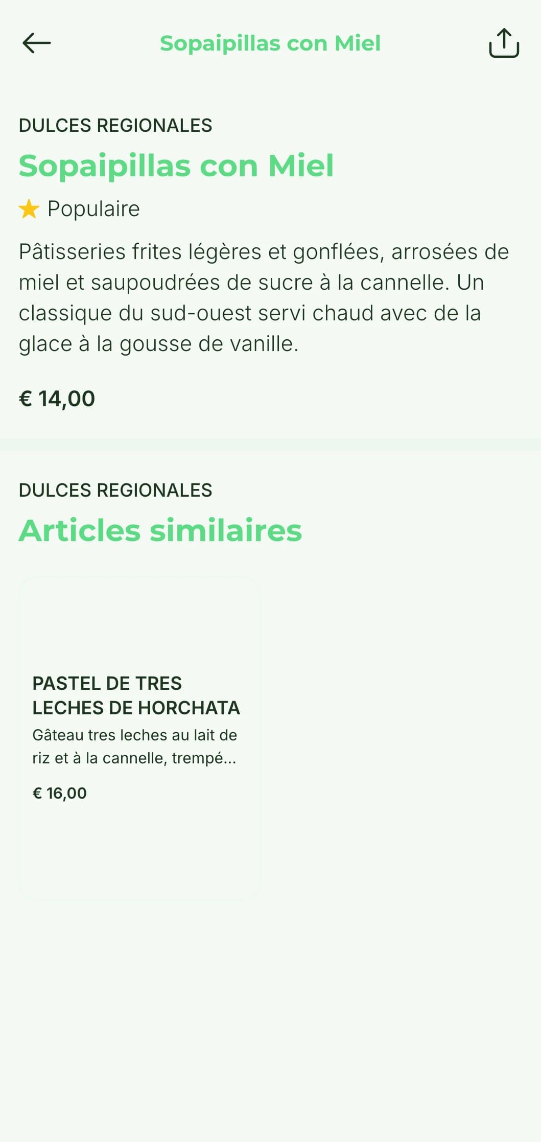 Menu mexicain du sud-ouest, clair et aéré, avec un design inspiré du désert, des accents verts de cactus et des spécialités de la cuisine frontalière.