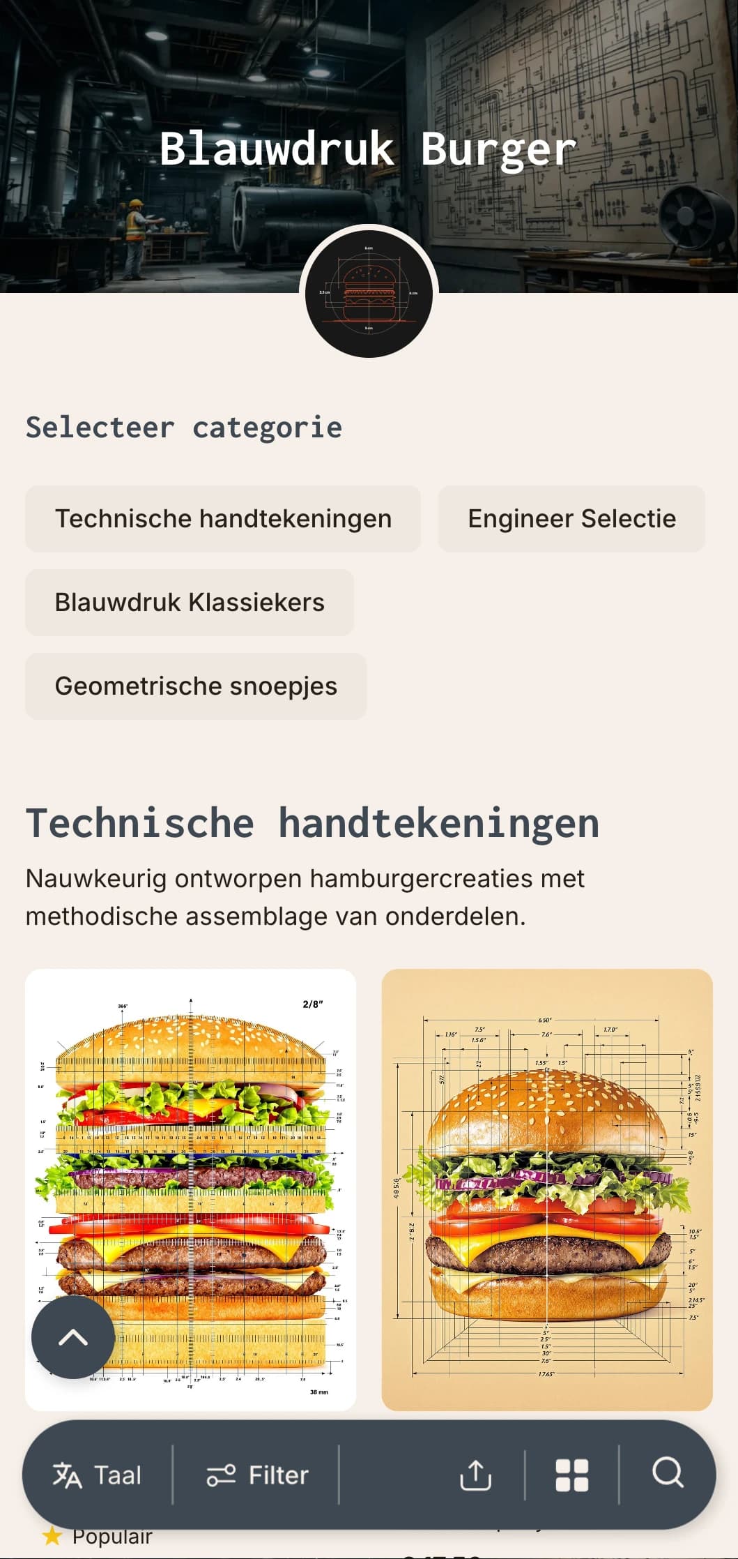 Op technische tekeningen geïnspireerd burgerconcept met precisie en architecturale elementen.