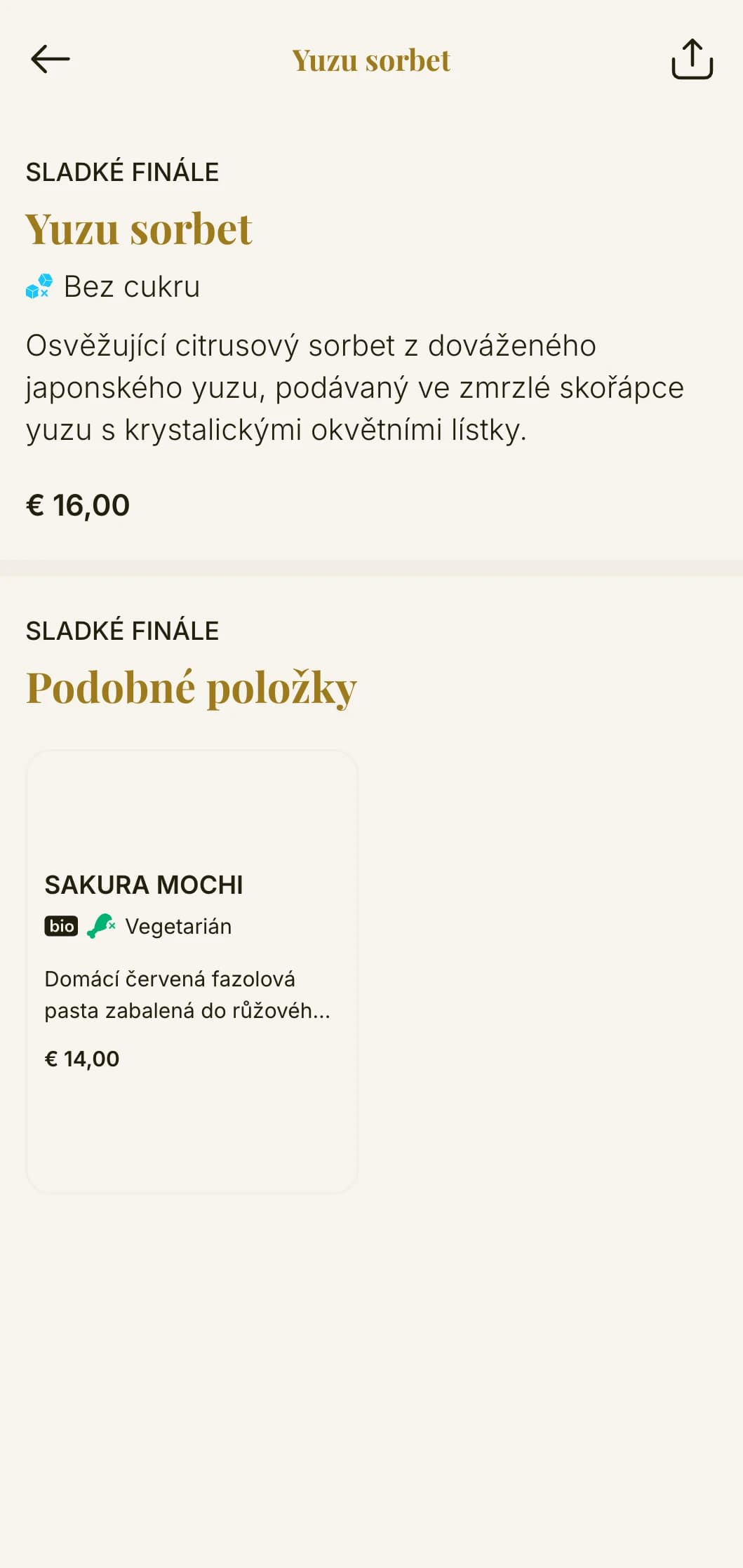 Rafinovaný zážitek z japonského stolování s klasickou elegancí, s jemnou serifovou typografií a akcenty třešňových květů na jemném krémovém pozadí.