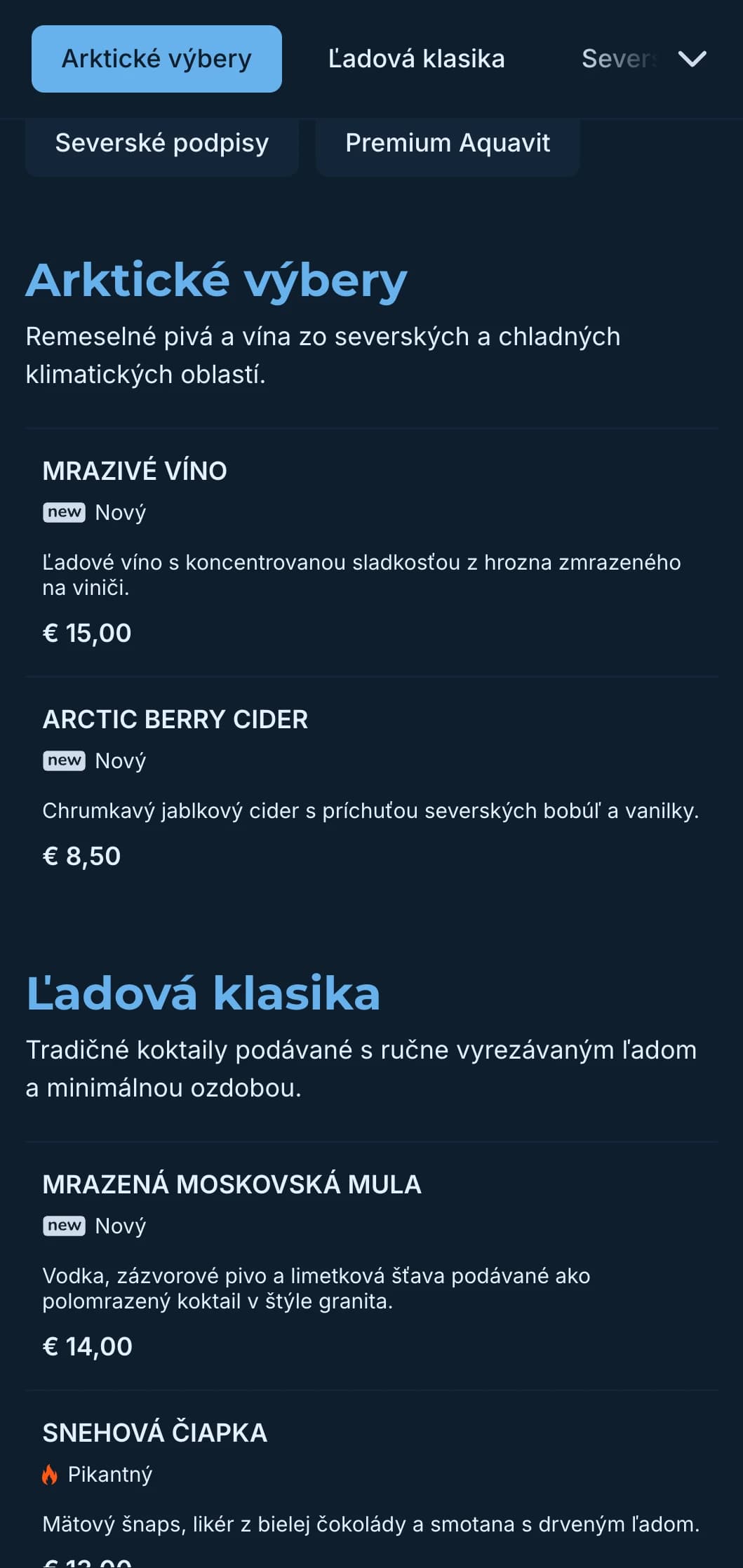 Čistý dizajn inšpirovaný škandinávskym štýlom s chladnými modrými tónmi pre moderné zariadenia.