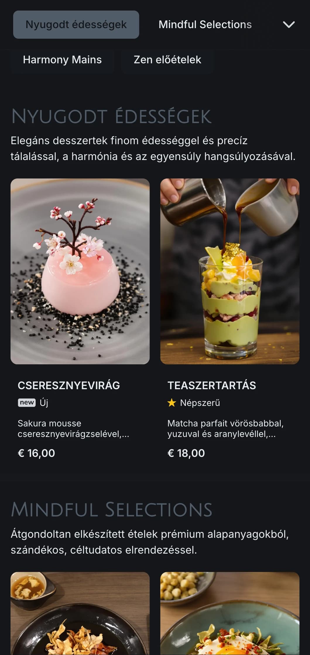 Kifinomult ázsiai ihletésű minimalizmus, amelynek középpontjában az egyensúly, a harmónia és a visszafogott luxus áll.