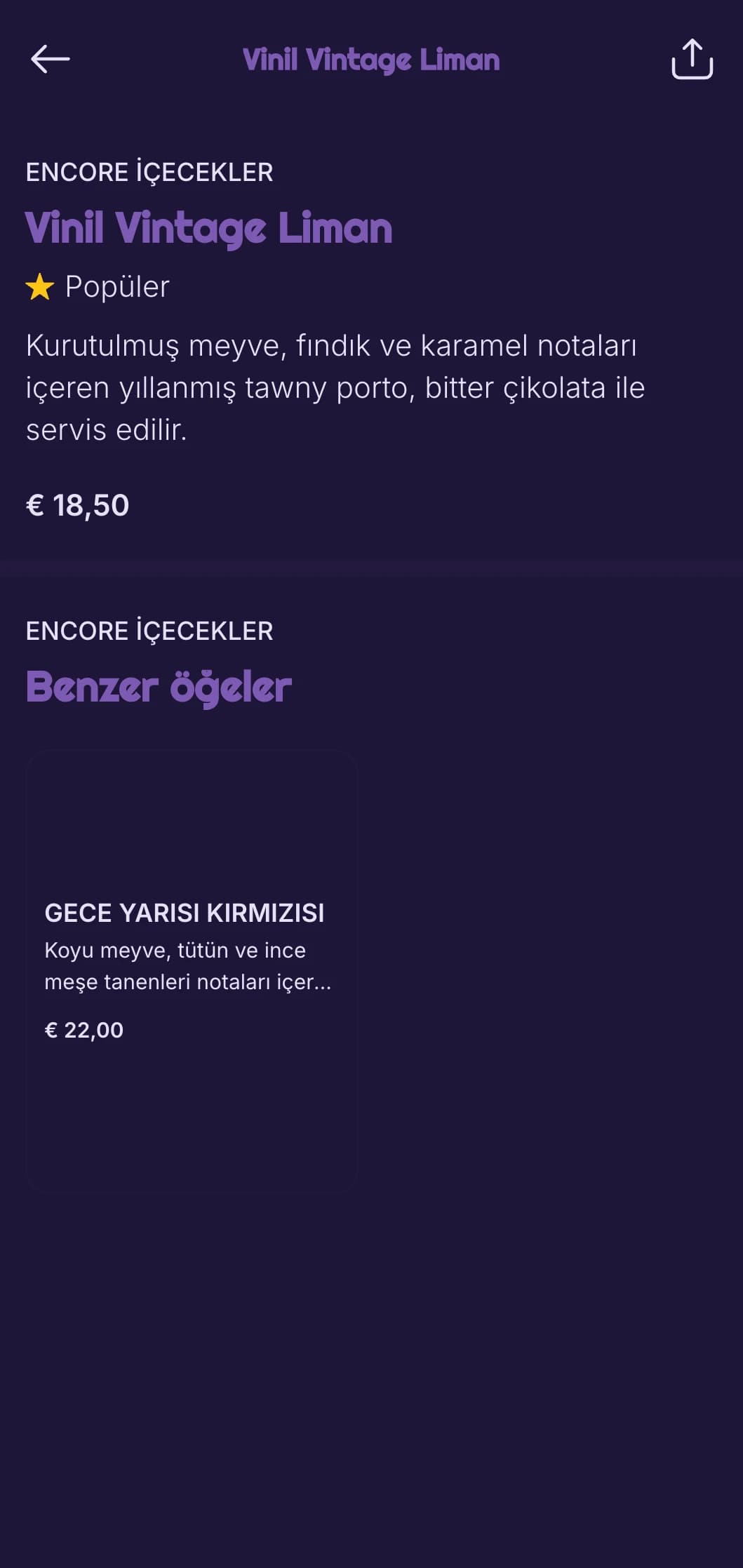 Canlı caz eşliğinde viski barları için ince müzik unsurları içeren koyu mor tasarım.