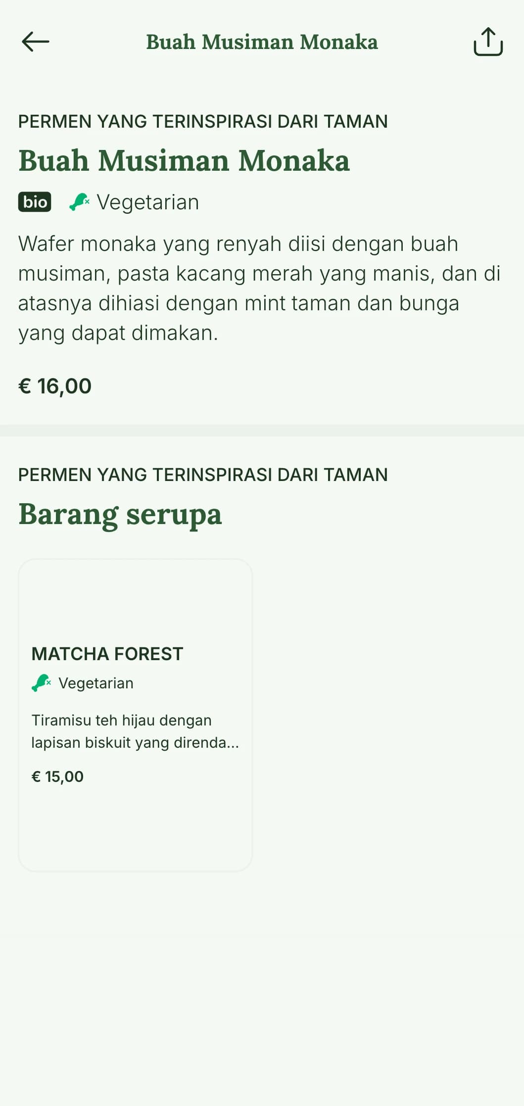 Desain menu sushi yang bersahaja dan alami dengan elemen yang terinspirasi dari bambu dan palet warna hijau segar untuk bersantap ala Jepang yang otentik.