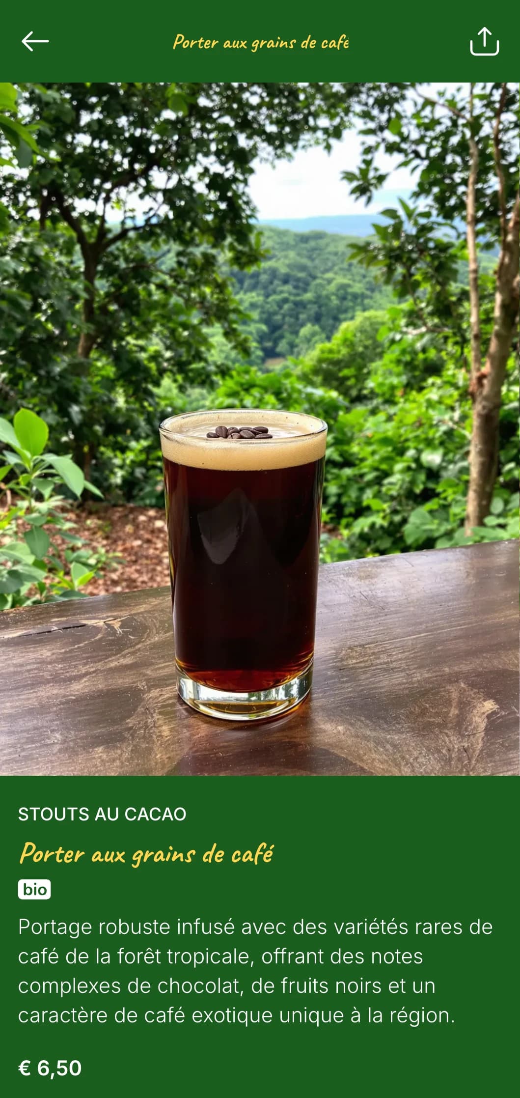 Un design luxuriant et exotique inspiré des forêts tropicales, avec des verts profonds et des éléments botaniques pour les établissements de bière sur le thème de la jungle.