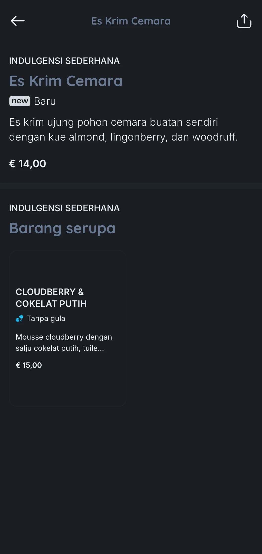 Desain bersih yang terinspirasi dari Skandinavia dengan kesederhanaan yang cermat dan estetika yang halus untuk pengalaman bersantap modern kelas atas.