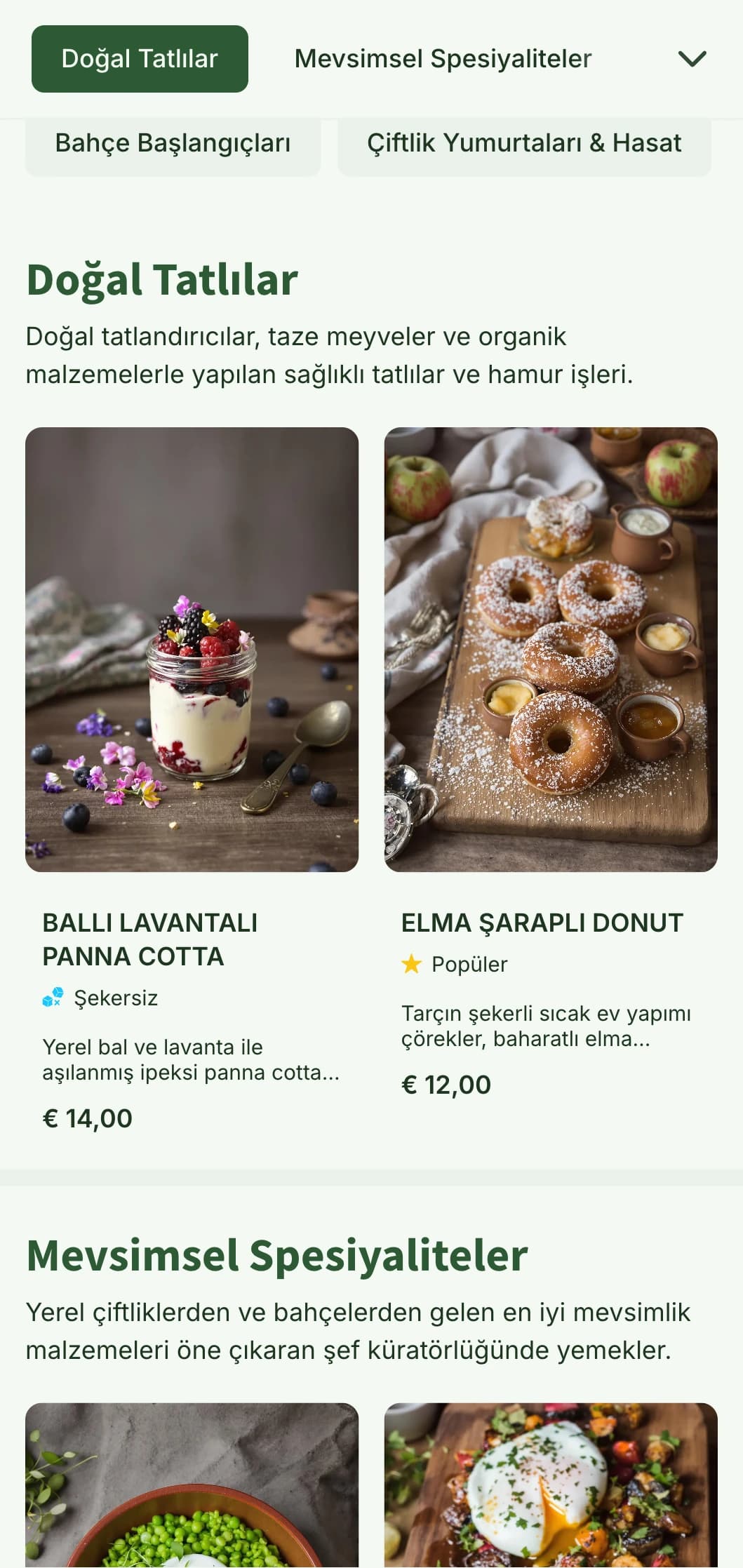 Botanik öğeler ve toprak tonları içeren doğadan ilham alan brunch şablonu, çiftlikten sofraya işletmeler için mükemmel.