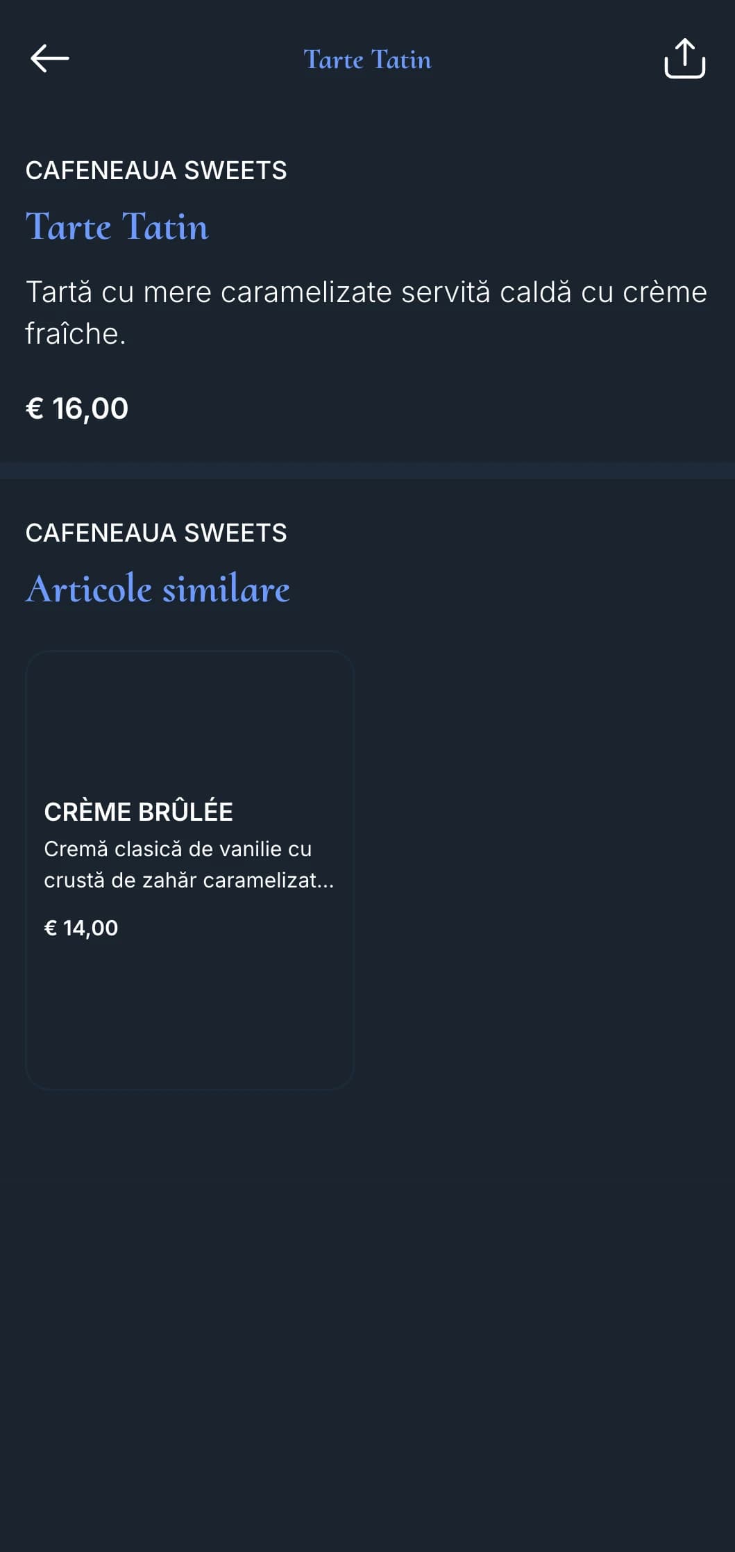 Un meniu de cină fermecător de inspirație franceză, cu elemente bistro clasice și accente albastru marin, perfect pentru bucătăria franceză.