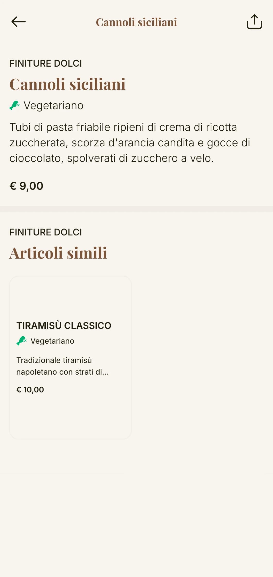 Menu classico di una pizzeria italiana, con una tipografia elegante e toni caldi della terra, perfetto per gli autentici locali in stile napoletano.