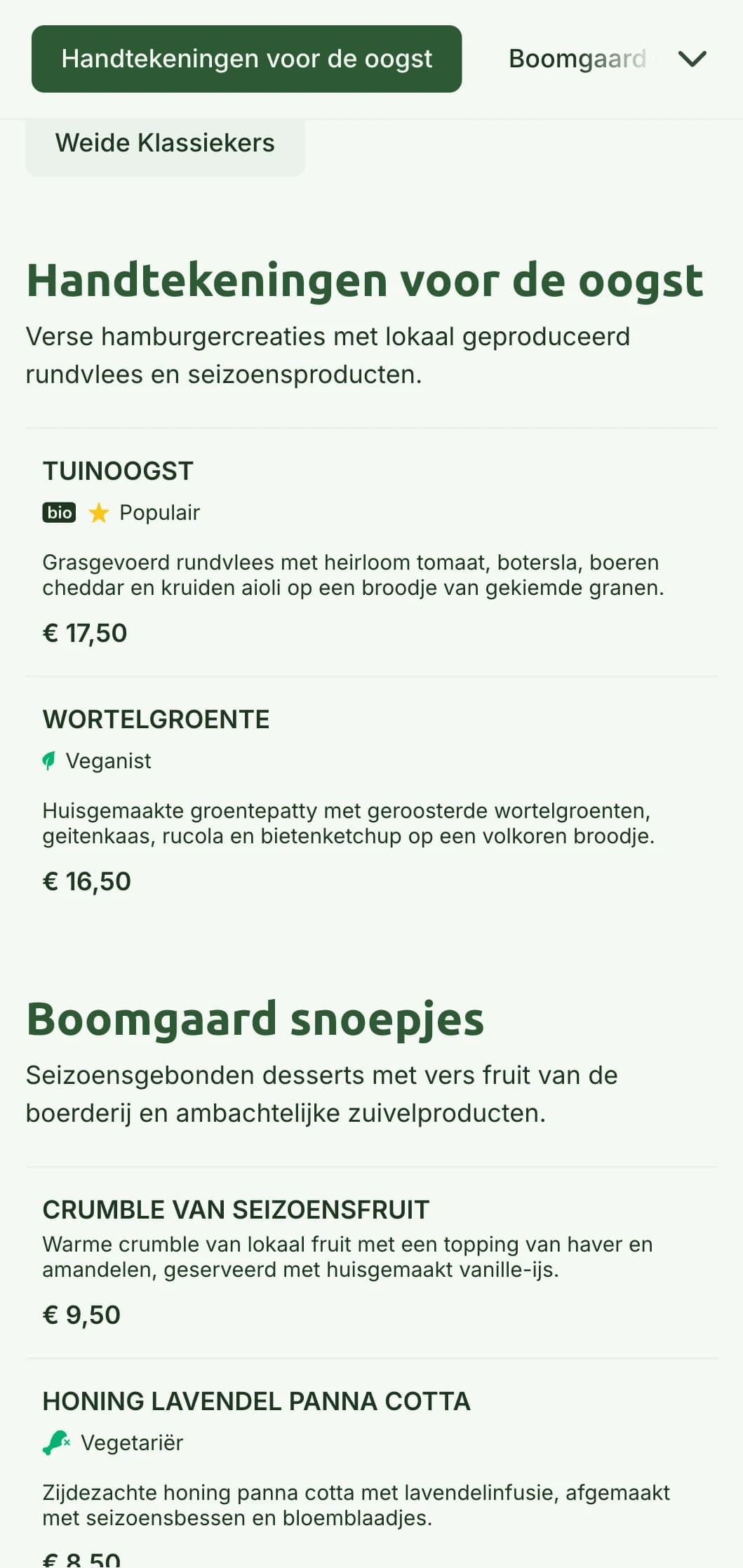 Gezond hamburgerconcept met natuurlijke groenten en rustieke elementen die de kwaliteit van de ingrediënten benadrukken.