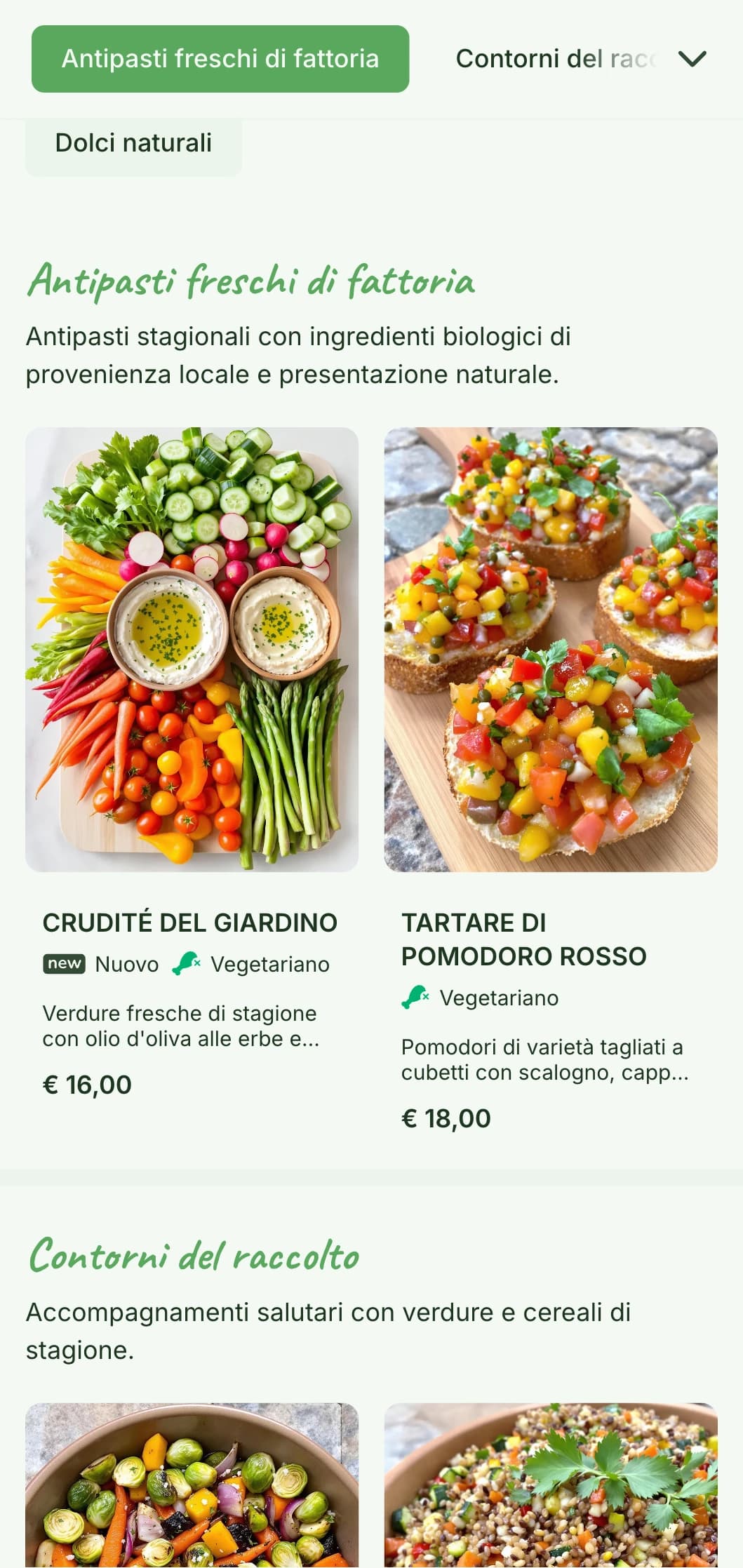 Un catering fresco da fattoria a tavola con ingredienti biologici di stagione, splendidamente presentati con elementi naturali per feste in giardino ed eventi all'aperto.