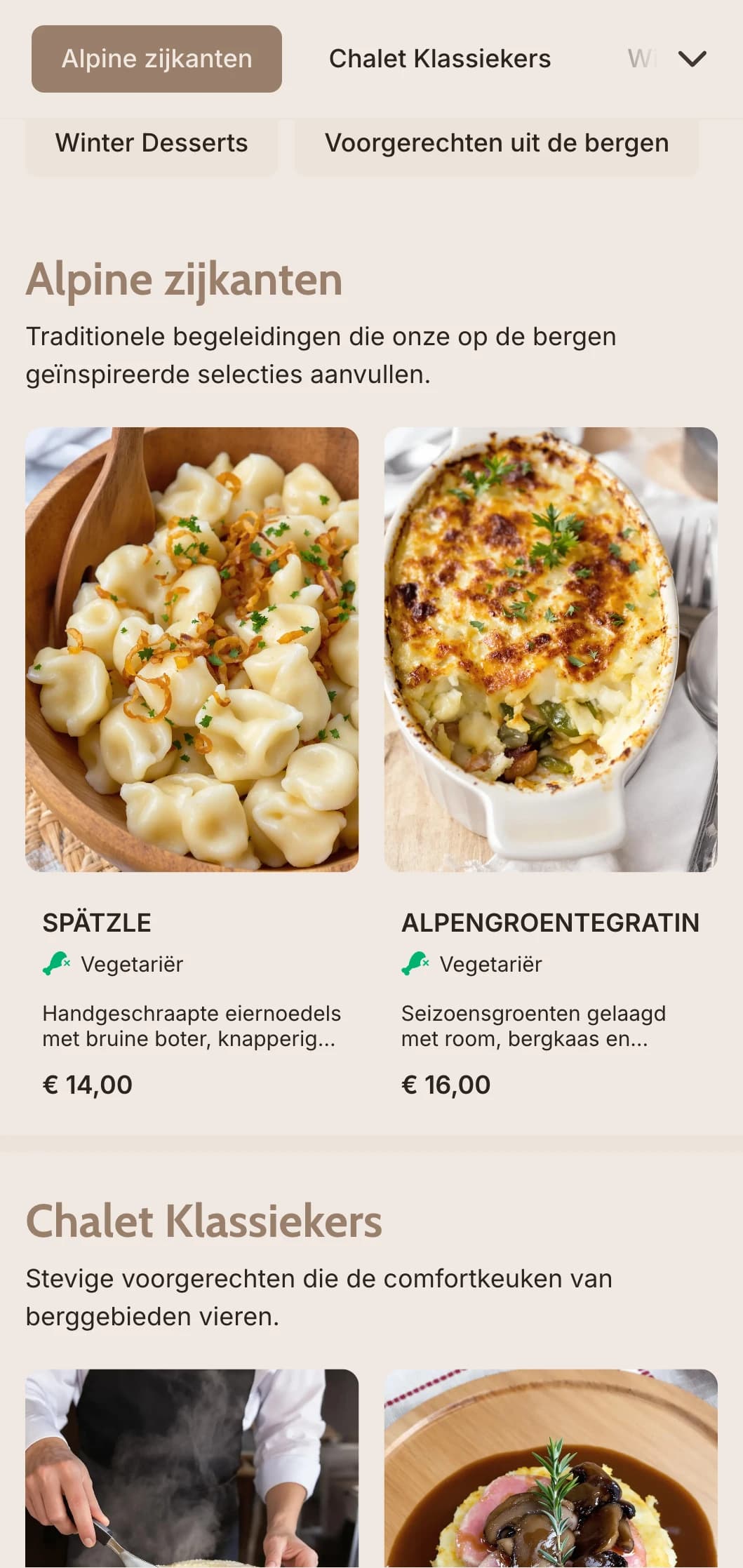 Gezellige, op Zwitserland geïnspireerde catering met fondue, raclette en hartige berggerechten met een rustieke presentatie voor winterevenementen en skihutten.