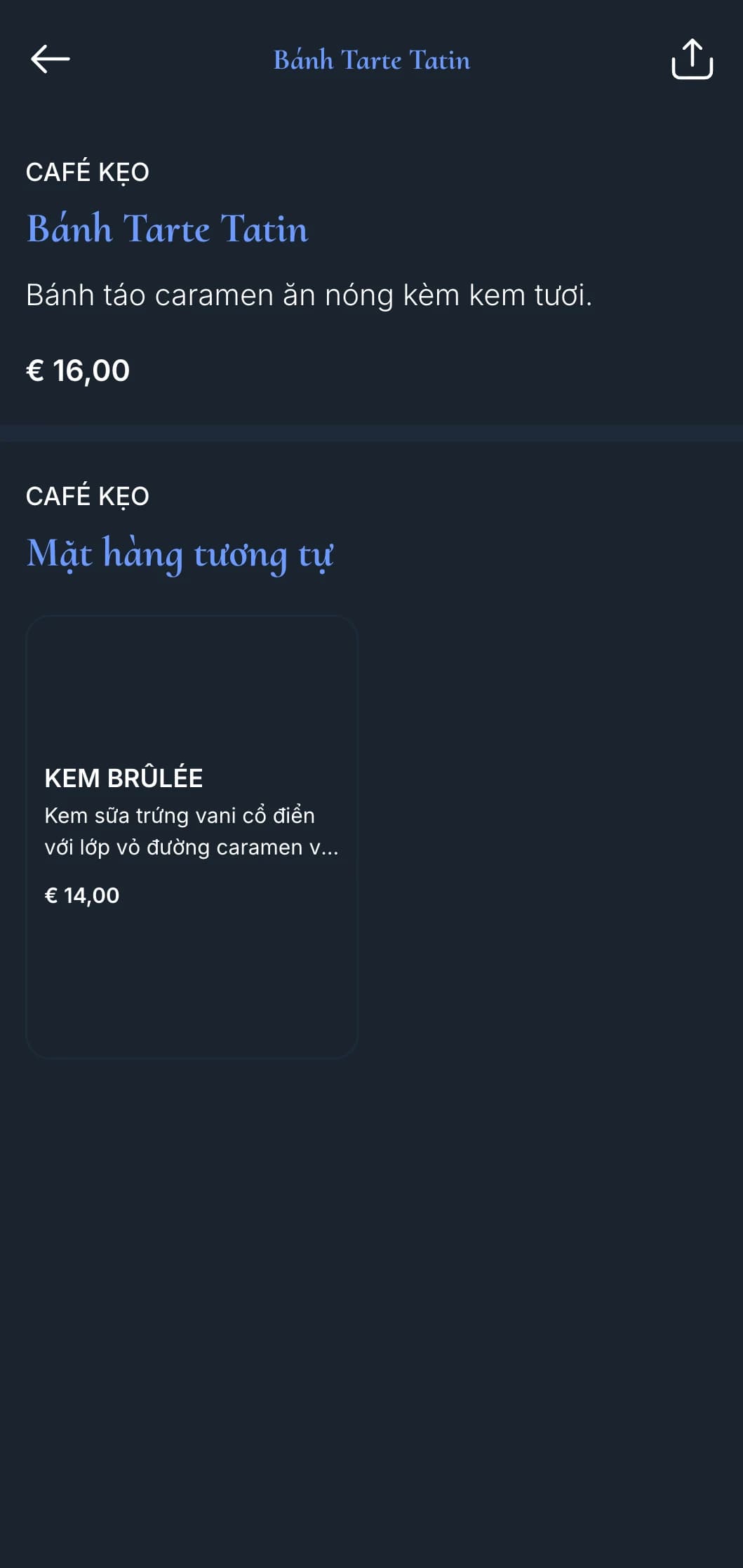 Thực đơn tối hấp dẫn theo phong cách Pháp với các yếu tố quán rượu cổ điển và điểm nhấn màu xanh nước biển, hoàn hảo cho ẩm thực Pháp.