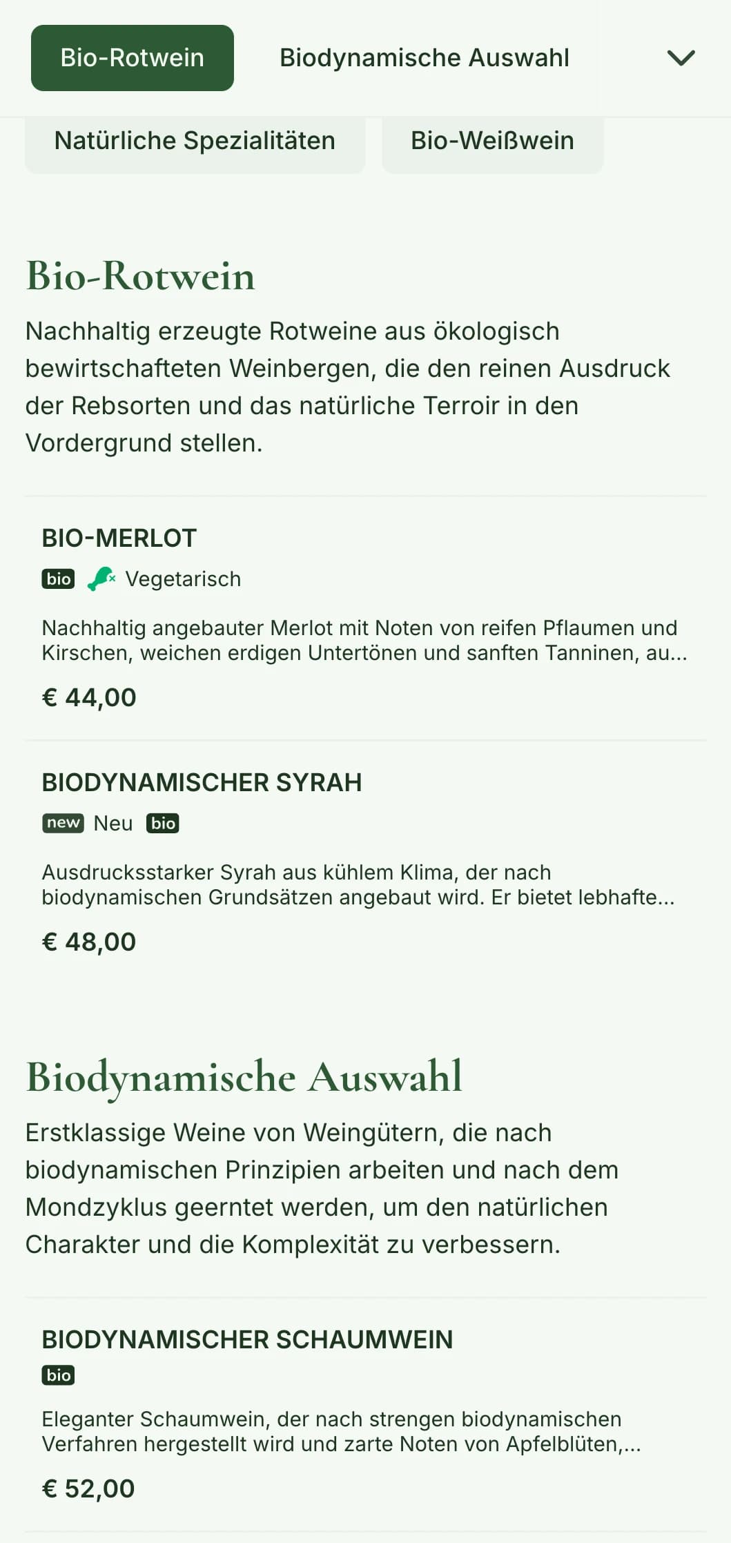 Von der Natur inspirierte Weinkartenvorlage mit erdigen Tönen und botanischen Elementen, die sich perfekt für die Auswahl von Bioweinen und für Restaurants, die auf dem Bauernhof arbeiten, eignet.