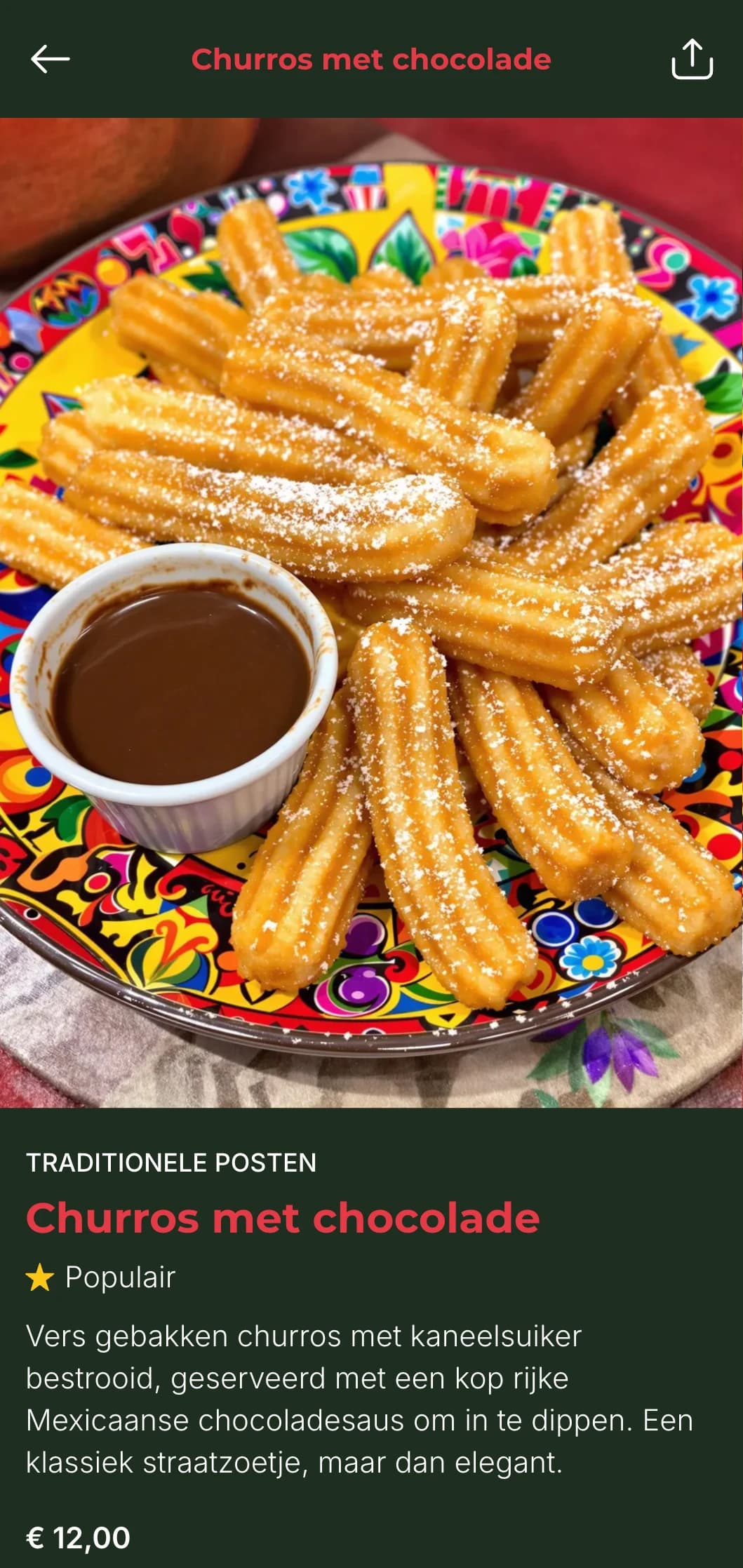 Levendig en feestelijk Mexicaans restaurantmenu met felle kleuren, traditionele patronen en authentieke gerechten in een warm, gastvrij ontwerp.