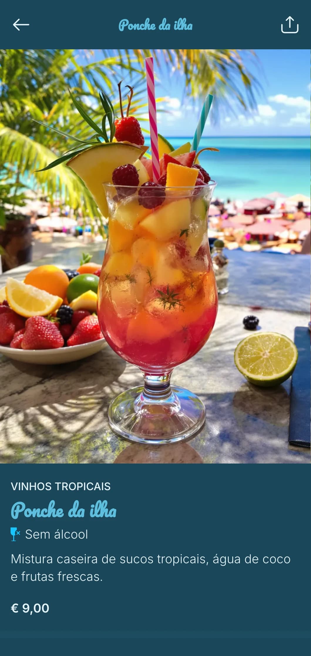 Design tropical vibrante com detalhes em turquesa para bares de praia e lounges tiki.
