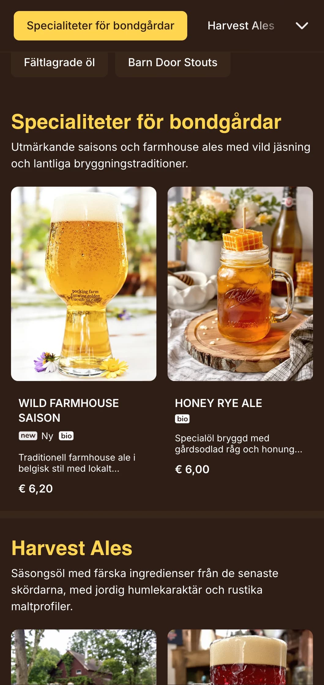 Rustik och hemtrevlig design inspirerad av gårdsestetik, perfekt för bryggerier på landsbygden och specialister på gårdsöl.