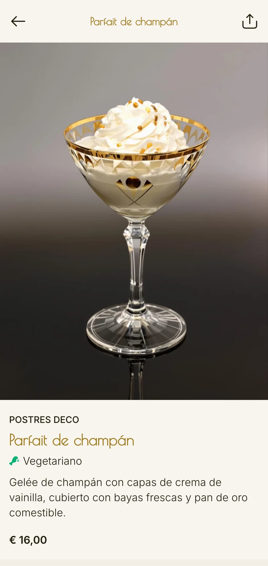 Glamurosa plantilla de brunch inspirada en los años 20 con motivos geométricos, perfecta para establecimientos exclusivos de temática vintage.