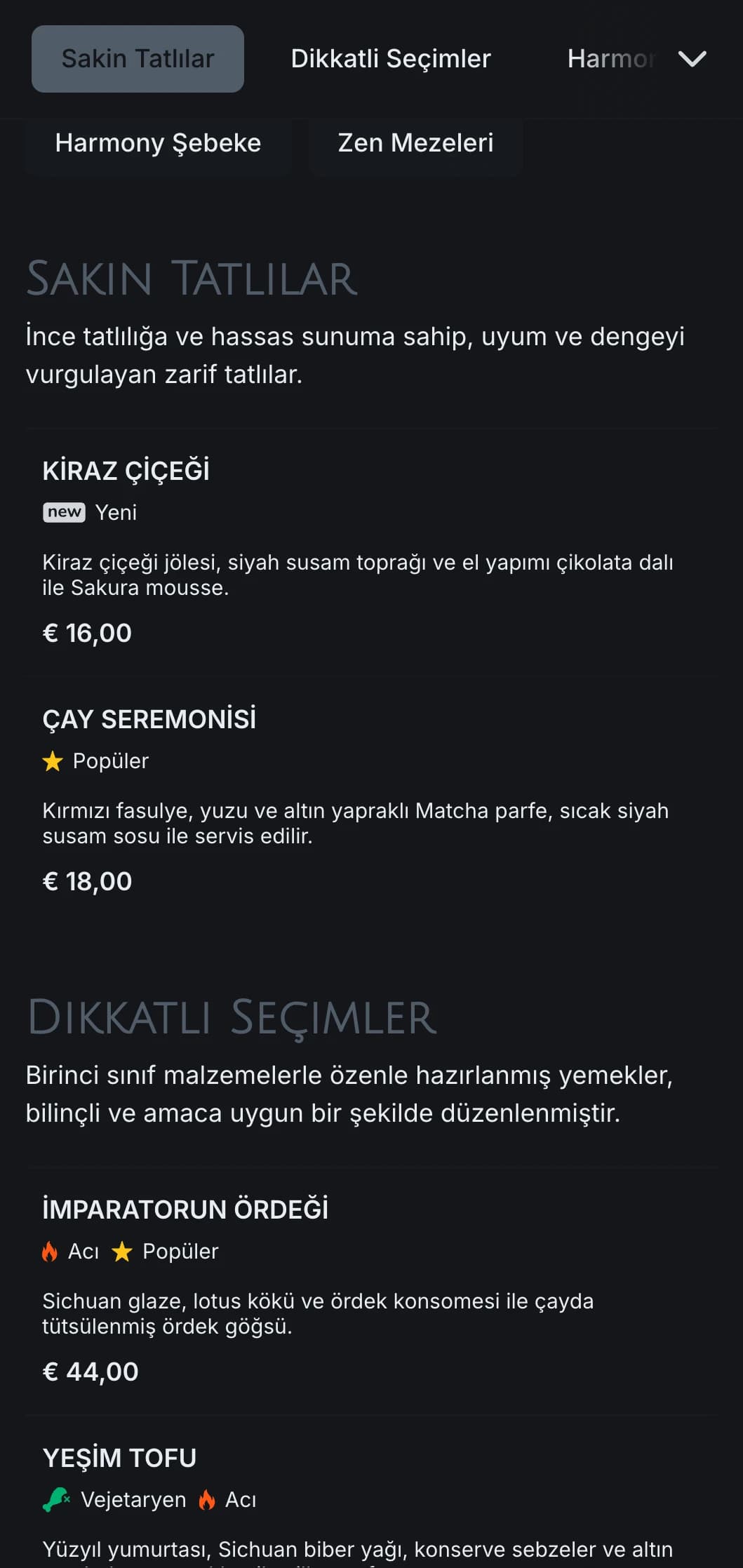 Denge, uyum ve abartısız lükse odaklanan, Asya esintili rafine minimalizm.