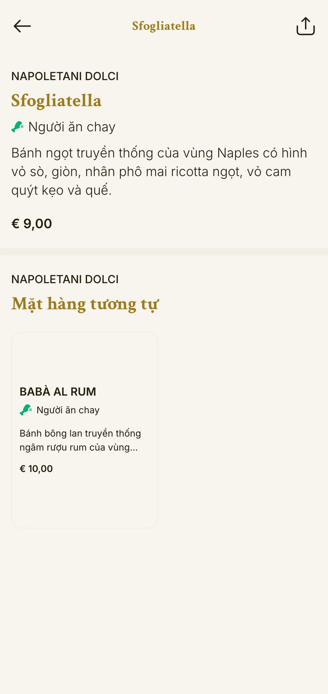 Thực đơn pizza truyền thống của Napoli với phong cách Ý cổ điển và màu sắc ấm áp.